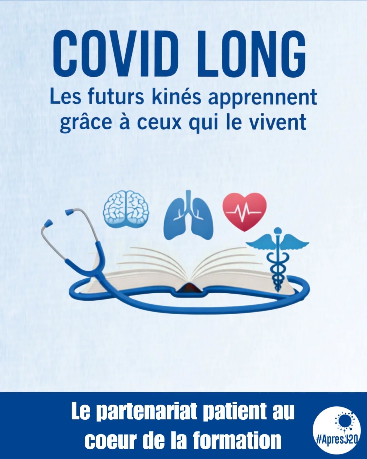🧵Quand les futurs kinés apprennent le #CovidLong grâce à ceux qui le vivent.
🎓À l’IFMK de Montpellier, des patients partenaires interviennent dans la formation en Éducation Thérapeutique du Patient (ETP).
👥 Leur rôle : partager leur expérience du quotidien avec la maladie, en complément des savoirs théoriques.
🩺Sandra Guerrero a ainsi présenté le Covid Long aux étudiants et participé à leur évaluation finale.
📝Les étudiants ont conçu un atelier thérapeutique sur l’épuisement dans le Covid Long, avec des objectifs clés :
✔️ comprendre la fatigue liée à la maladie
✔️ distinguer fatigue et malaise post-effort (MPE)
✔️ proposer des outils concrets d’accompagnement
💡Un travail sérieux, ancré dans le réel et centré sur les besoins des patients.
🤝 Cette expérience illustre la force du partenariat en santé : croiser savoirs médicaux et vécus pour améliorer les pratiques.
✨ Merci à l’@ifmkmontpellier et à Sandra Guerrero pour cet engagement au service des patients.
#ETP #PatientPartenaire #FormationSanté Kinésithérapie #ApresJ20 @sandra_guerrero_joves