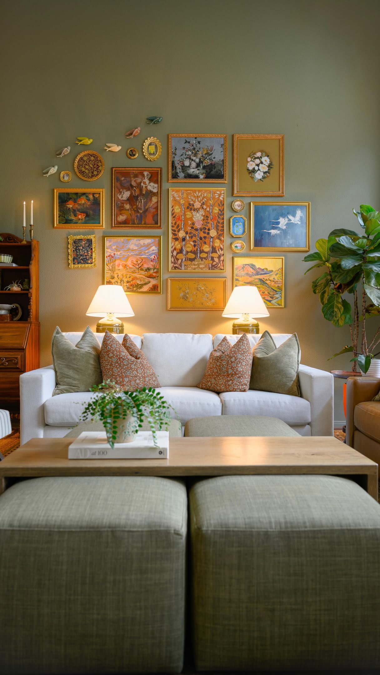 POV: you stopped designing for trends and started designing for joy š
I know colorful homes arenāt for everyone⦠but somewhere along the way people started acting like personality is something you grow out of. Like once you become an adult, your house is supposed to look muted, safe, and emotionally unavailable š
Gray sofa. Gray walls. Gray rug. Gray everything.
And somehow we all got convinced that having personality in your home was ājuvenileā or āoverwhelmingā
This room was the exact opposite of that.
Color. Pattern. Texture. Fun little details. Pieces that actually make you FEEL something.
Because your home shouldnāt look like a waiting room.
It should look like YOU.
At the end of the day, the best interiors are the ones that tell a story, not the ones that play it safe.
So no⦠respectfullyā¦
we will not be participating in the millennial gray agenda š
Follow along for more homes full of personality, color, and character š
If you love homes full of color, personality, and pieces that bring joy, hi! Weāre Woods Design House, and weāre so glad youāre here!! The good news is, weāre currently booking into August and would love to work with you. If youāre interested, tap the link in bio and visit our āLetās Get Startedā page to begin your project with Emily. š«¶