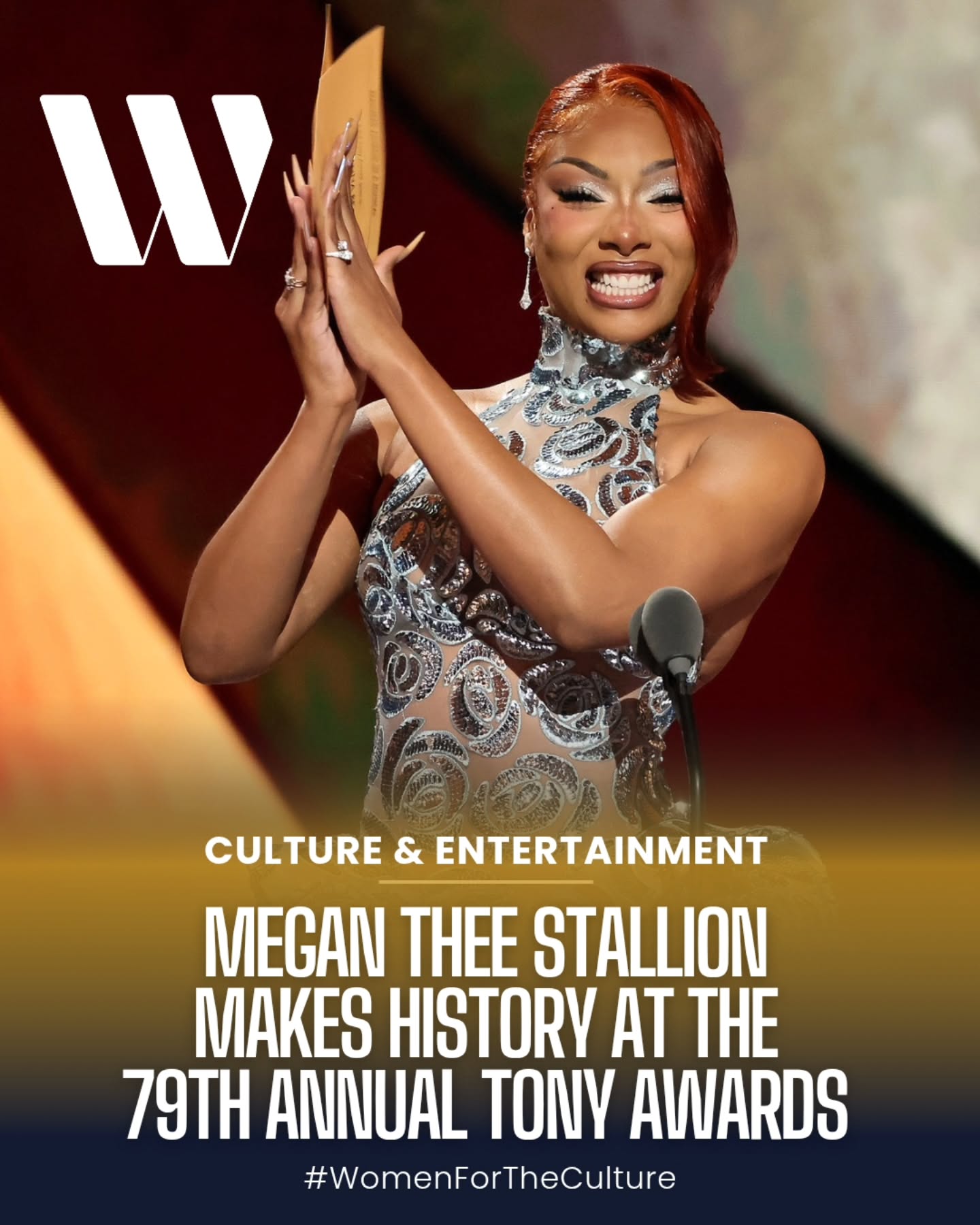 Does anyone understand how epic this is???!!!
A monumental shift for the culture!!! 🎭✨
Megan Thee Stallion just carved her name into the record books at the 79th Annual Tony Awards, becoming the first female rapper in history to perform on that stage. Joining host P!nk for a surprise "Lady Marmalade" opening at Radio City Music Hall, she completely commanded the room with an exclusive, newly penned verse that reminded everyone her artistry knows no boundaries.
Delivering this milestone during Black Music Month makes it even more profound. This month is dedicated to recognizing the artists who challenge the status quo and push Black art into new territories. By fusing hip-hop’s rhythm and raw energy with the traditional world of musical theater, Megan didn't just cross over... she opened doors!!!
She proved that a modern rap icon can claim space anywhere, honoring the legacy of the barrier-breaking Black women who came before her while establishing a historic legacy all her own.
The playbook is officially being rewritten!!!!
😝😝😝😝😝😝😝😝😝😝😝😝😝😝😝😝😝
#TonyAwards #MegTheeStallion #BlackMusicMonth #Broadway #historic
✍️🏾 @montagepr
📸 Theo Wargo, Kevin Mazur and Jenny Anderson/Getty Images for Tony Awards Productions