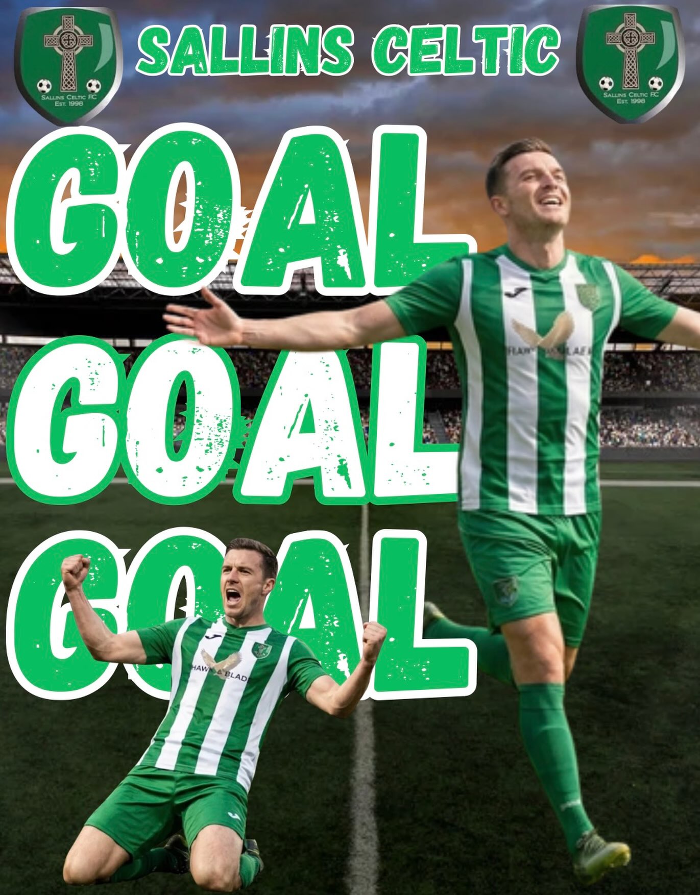 Dylan O’Donnell equalises for Sallins Celtic