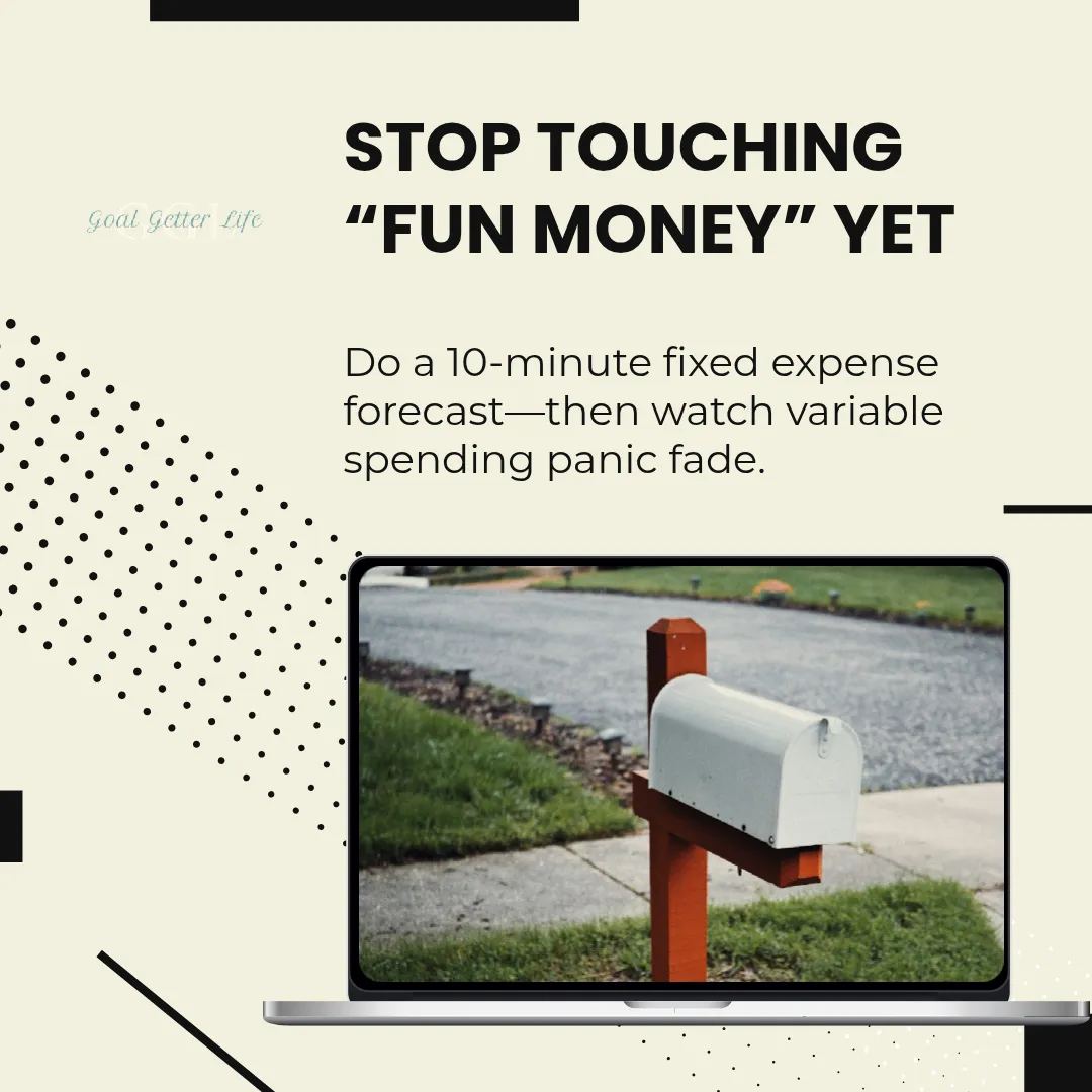 Stop touching “fun money” yet 🚫💸
Before you think about treats, we do a 10-minute “fixed expense forecast” with your next paycheck.
Here’s the simple setup:
1) Pull up last month’s bills.
2) Choose your true minimums (housing, utilities, insurance, required debt).
3) Create a separate “Non‑Negotiables” envelope/transfer.
4) Leave the rest to breathe—variable spending can come later.
What shifts? When essentials are scheduled, your brain relaxes. You stop budgeting from anxiety and start budgeting from confidence.
Want a weekly reminder to keep you on track? Join our community for support and motivation as you set yours up this week. 😊
What fixed expense always sneaks up on you? Comment and we’ll help you plan for it.
#GrowthMindset #IntentionalLiving #BudgetingTips #MindsetMatters #PersonalDevelopment
