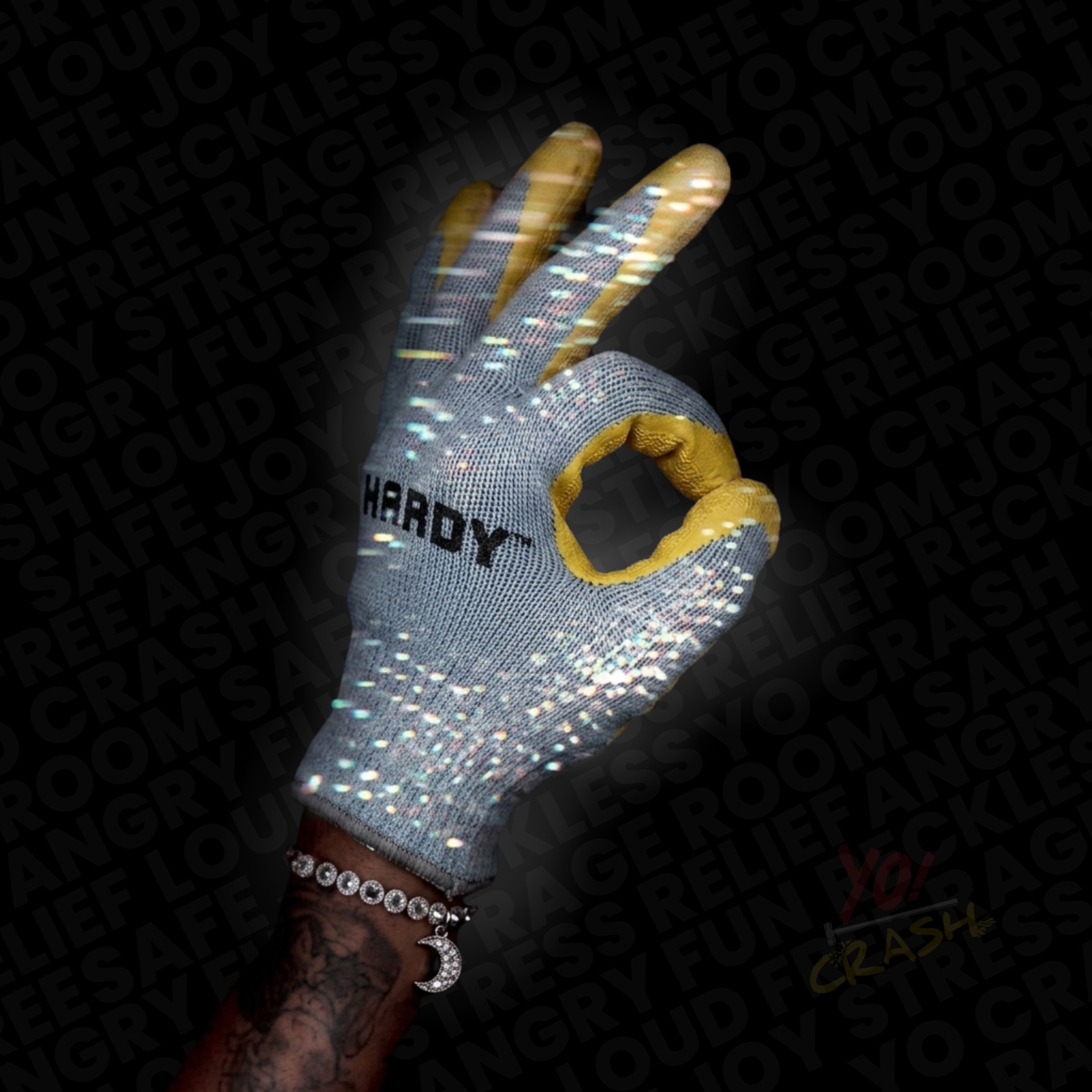 The gloves are mandatory.
The ice is optional.
Dont worry. 👍
#yocrash #rageroom #dontworry #iceman