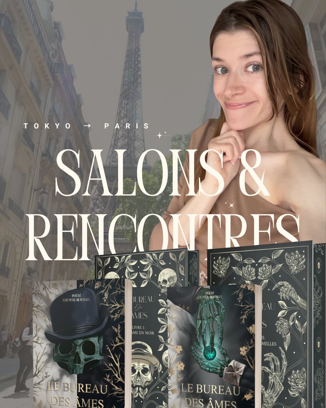 À vos agendas !
Je serai exceptionnellement en France cet automne et participerai à plusieurs salons sur le stand des @editions_octoquill . L’occasion de se rencontrer et d’échanger autour du Bureau 🖤
Pour les lecteurs ayant participé aux préventes des Âmes Jumelles vous pourrez également faire dédicacer vos tomes II (dont la sortie officielle est le 31 Octobre en librairie) ✨
Ce sera mes premiers salons, moi qui quitte rarement le Japon (2e voyage en 11 ans 🥲). J’ai vraiment hâte de vous rencontrer !
Merci encore aux @halliennales , aux @aventuriales et à @grim_loire pour ces opportunités 🖤
Alors, on se retrouve quand ?
Mots clefs: salons - événements littéraires - littérature de l’imaginaire - autrice française - saga française - thriller fantastique - SFFF - fantasy - salon du livre
Hashtags : #bookstagramfr #autricefrancaise #bookstafrance #salondulivre #fantasyfrançaise