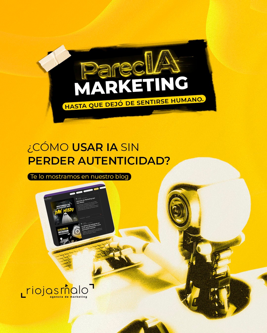 ¿Cómo usar correctamente IA para tu marca? Te lo explicamos en nuestro blog 😉
Muchas marcas ya suenan exactamente igual,los usuarios ya detectan frases excesivamente estructuradas o vacías.
¡No seas más del montón!
💻Lee el articulo completo en el link de nuestra bio