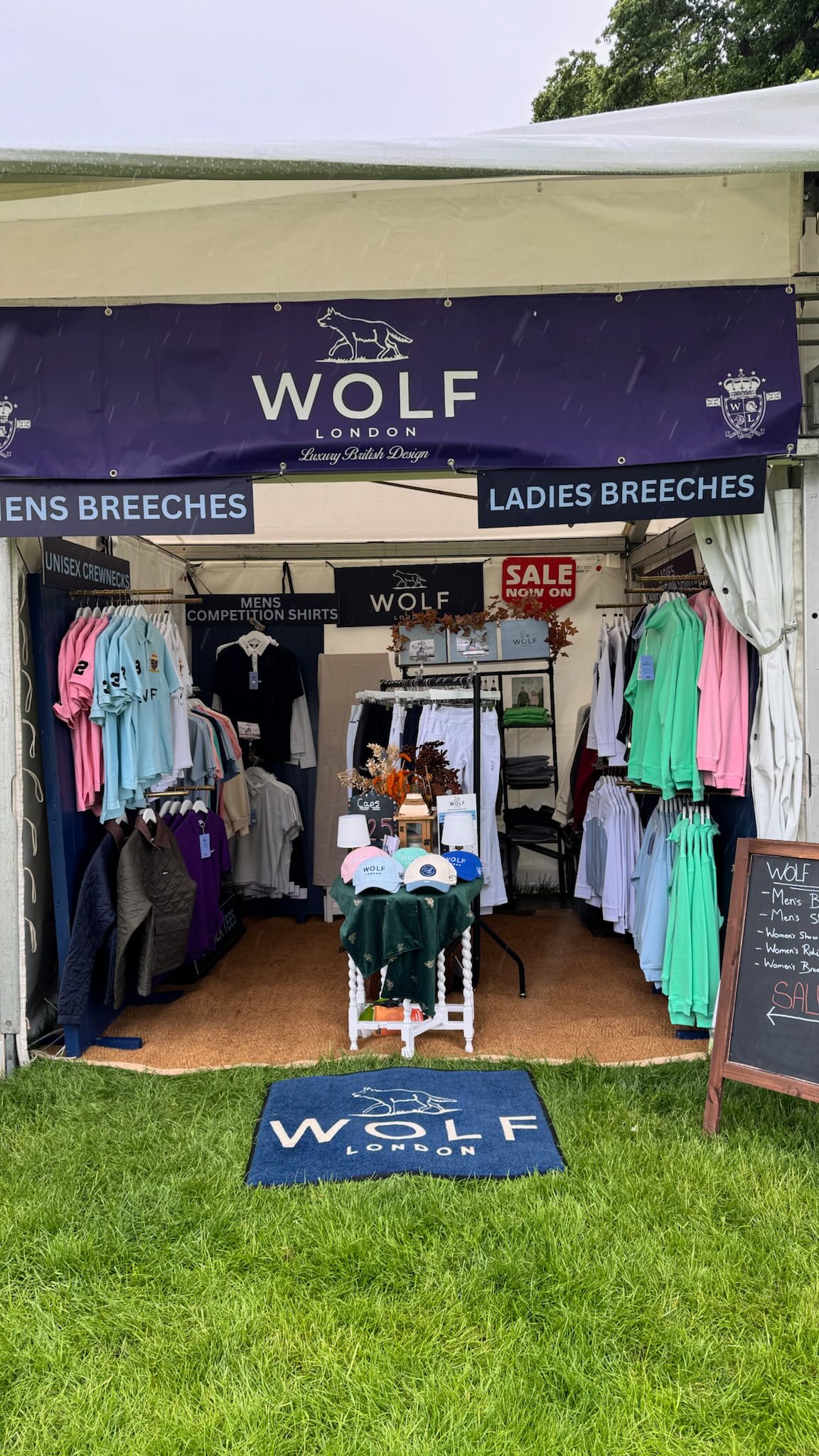 Happy weekend from Bramham! 🏇
We’re set up for the week at the @defenderbramhamhorse and we’d love to see you! Come and visit us at Stand 97 to shop our latest pieces across both our lifestyle and equestrian collections.
From brand new competition wear to our signature country staples, we’ve brought some of our favourite pieces with us for the weekend. ✨
📍 Bramham Horse Trials — Stand 97
🐺 Come say hello & join the pack
#WolfLondon #BramhamHorseTrials #EquestrianStyle #CountryLifestyle #JoinThePack @wolf_equestrian