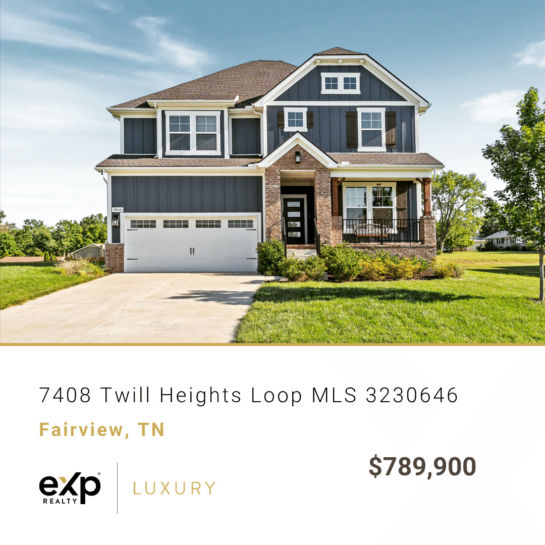 π‘ Rare find in Fairview, TN β and this one checks every box.
π 7408 Twill Heights Loop | Fairview, TN
π° $789,900 | MLS# 3230646
π 5 Bed | 4 Bath | 2,800+ SqFt
β¨ What makes this one different:
πͺ΅ Custom 12ft live edge elm built-in with 60" electric fireplace
ποΈ Two en-suites β perfect for multi-gen living or guests
π One of only SIX homes built with this layout
π Premium flat lot with rare rear yard street access
π Backyard ready for a pool or outdoor living build-out
πΏ Whole-house water filtration system
π¨ Fresh paint + all window treatments included β move-in ready
π§ Upgraded pantry, laundry, closets, and flooring throughout
Williamson County schools. Limited inventory neighborhood. Partially furnished. This is the one people drive past and wish they'd moved on sooner.
Call me for private showing. π
#FairviewTN #FairviewTennessee #WilliamsonCountyRealEstate #HomesForSaleFairviewTN #NashvilleRealEstate #MiddleTennesseeHomes #MovingToTennessee #TennesseeRealEstate #NewListingAlert #LuxuryHomesNashville #RelocatingToNashville #WilliamsonCountyHomes #HomesForSaleNashville #JackLerondRealEstate #FairviewTNHomes