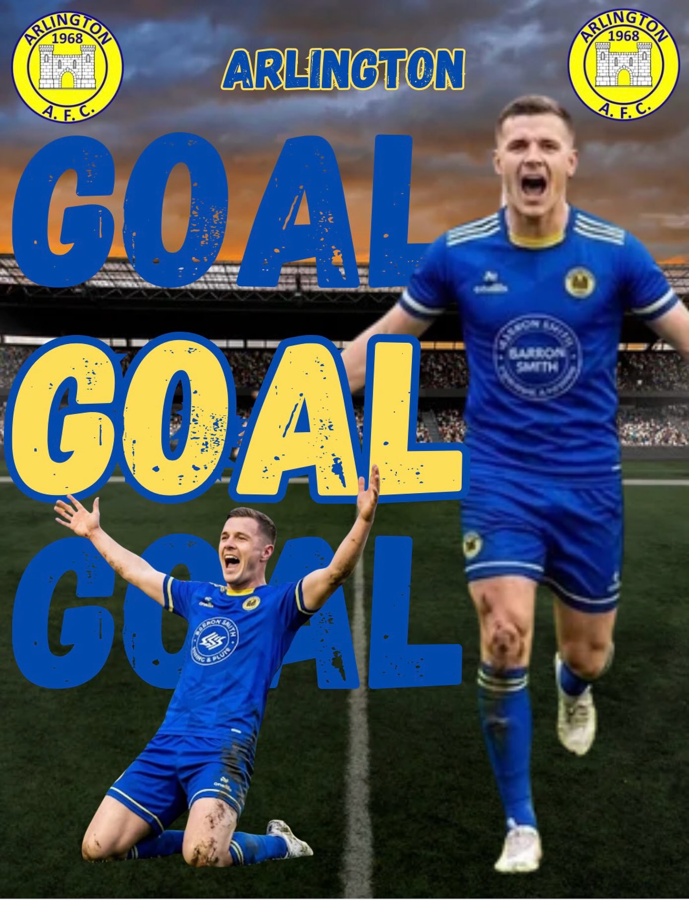 Sudaysi Adour puts Arlington AFC Soccer Club1-0 up after 26 minutes