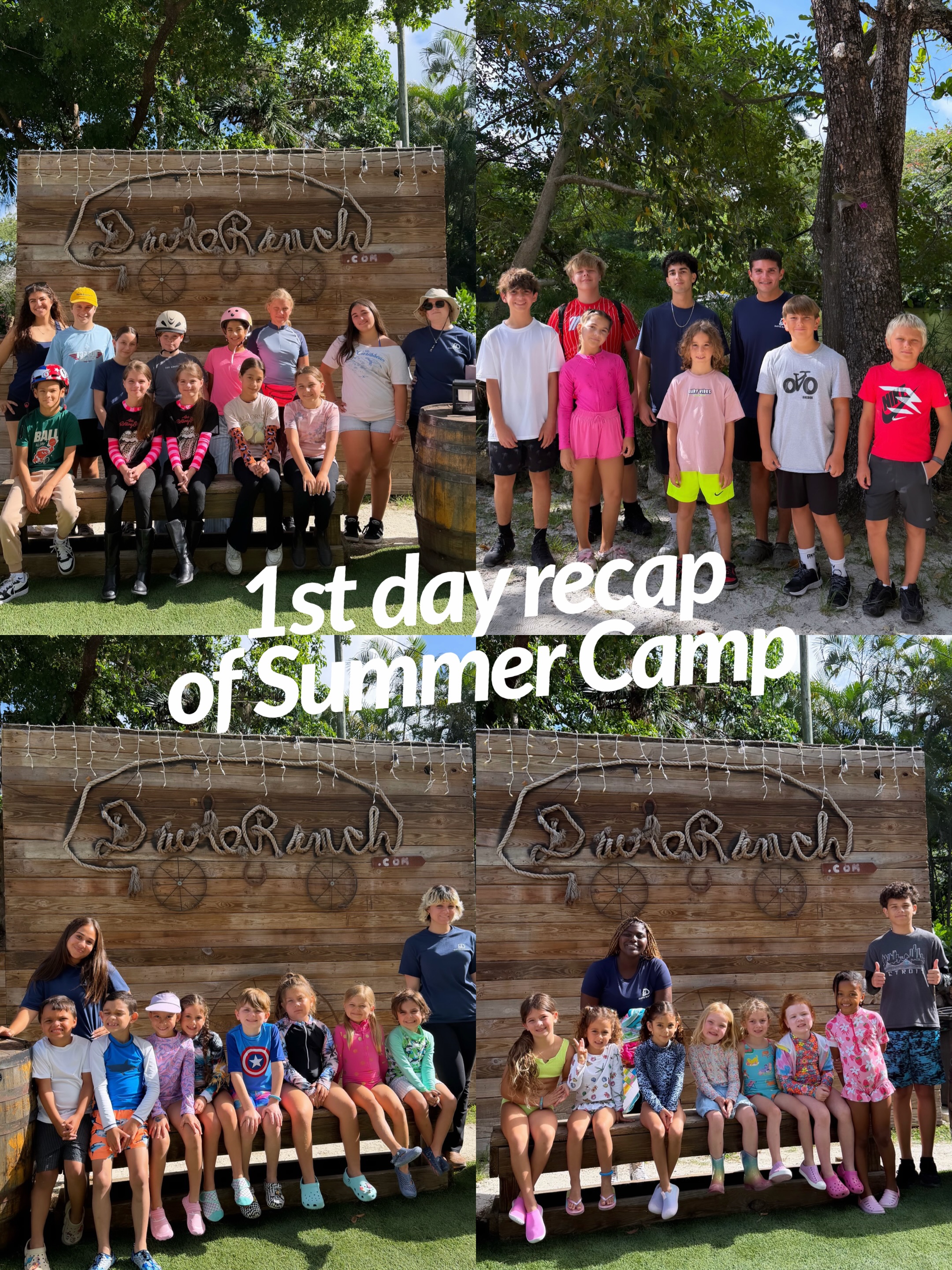 When National Best Friends Day lands on the very first day of Summer Camp โ
New friendships, unforgettable adventures and memories theyโll be talking about long after summer ends.
This is just Day 1.
Ready to give your child a summer theyโll never forget? Spots are still available in select weeks. Comment ๐๐๐ ๐ฃ and weโll DM you a link to register.
Summer Camp in Davie, Florida featuring horses, swimming, outdoor adventures, nature-based activities, friendship building, and unforgettable summer experiences for children ages 5โ15 at Davie Ranch.