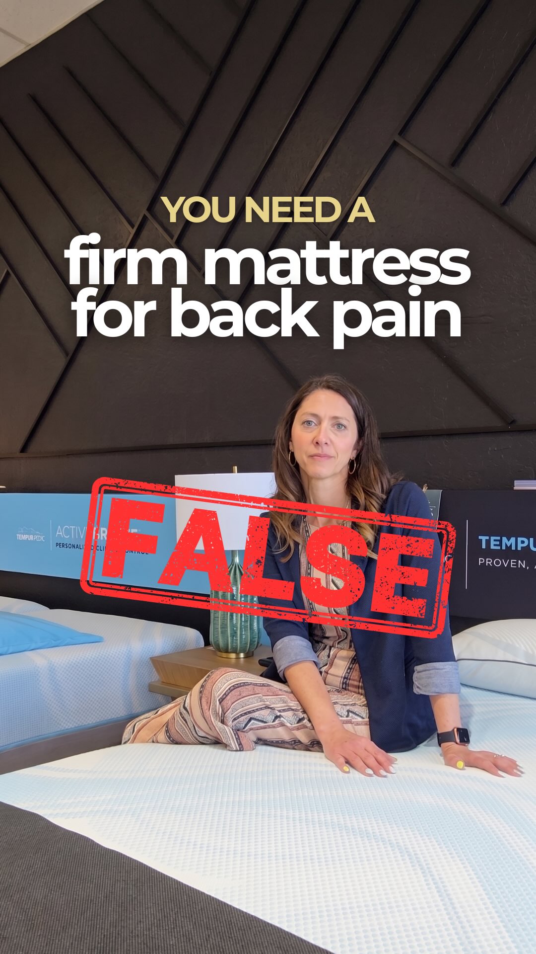 Think a firmer mattress will fix your back pain? It’s one of the biggest myths we hear at the SleepCenter. 😴
The truth:
1. Firm feel and firm support are not the same thing.
2. Support comes from the lower layers. Comfort comes from the top. You need both.
3. Too firm? You’ll wake up with sore hips and shoulders, especially side sleepers.
So ask yourself: do you want a firm feel, or firm support?
We’ll help you find the right one.
Visit the Sleep Center at 1768 E Route 66, Flagstaff.
#FlagstaffMattress #DesignsWestHome #FlagstaffAZ