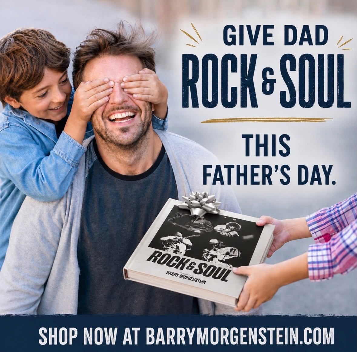Perfect Fathers Day gift!
Celebrate Father’s Day with a gift that shows your love and appreciation. For the music and photography enthusiast, a signed copy of Rock & Soul is an ideal gift. Buy now at link in bip