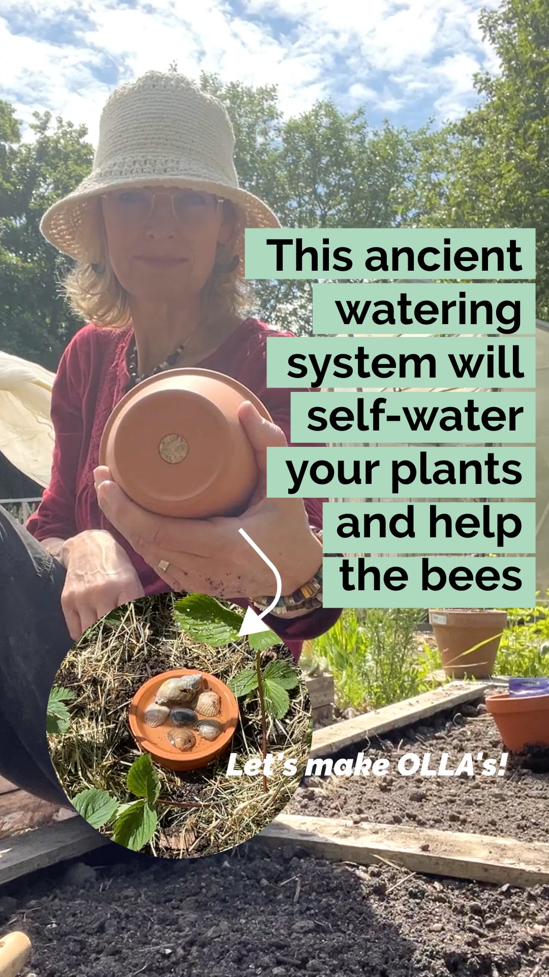 This 4,000-year-old watering technique is making a comeback—and for good reason!
The olla is an ancient irrigation method that keeps plants perfectly hydrated with minimal effort.
All you need are terracotta pots, fitting saucers, and something to plug the drainage hole.I prefer using a simple cork instead of glue so my ollas stay 100% natural—no risk of chemicals leaching into the soil. 🌿
It’s super easy:
① Use unglazed terracotta pots
② Plug the bottom hole with a cork (I found them on Amazon)
③ Place the sealed pot into the soil near your plants
④ Fill with water
⑤ Cover with a terracotta saucer to keep out dirt
✨ I like to add pebbles or shells on top so pollinators and birds can sip too!
That’s it!
The porous clay slowly releases moisture right to the roots where it's needed most.
This old method is eco-friendly, low-maintenance, and ideal for drought-prone areas or dry periods.
Try it in vegetable beds, potted plants, greenhouses, or raised beds!
📌 Save this if you want to try it out later
👉 tag a friend who who might need this
💚Follow @helloherbal.world for tips how to live live naturally
#OllaWatering #DIYIrrigation #TerracottaHack #GardenDIY #Olla