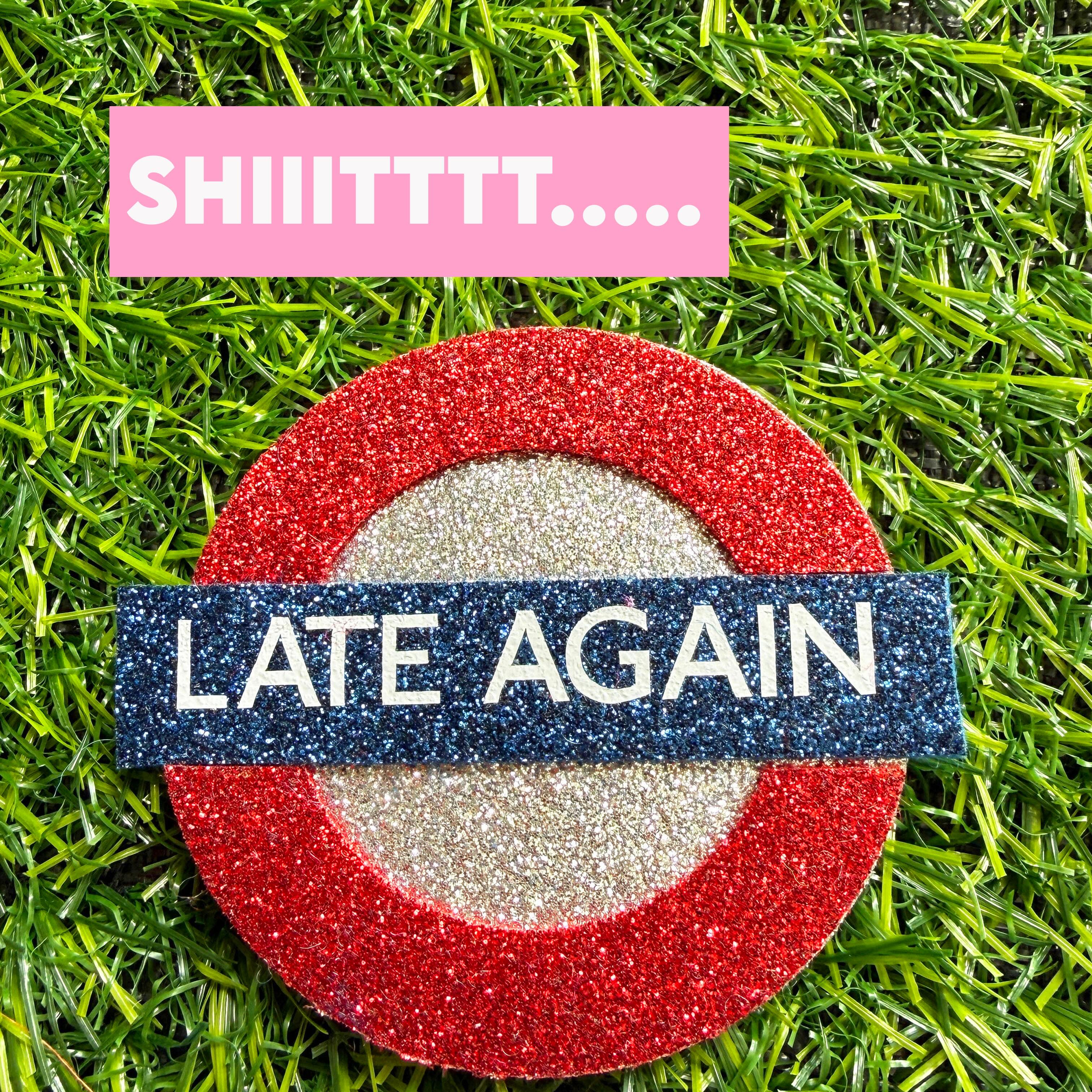 I don’t miss the early morning rush from when I was in my twenties, training it in from Twickenham to Bond Street every morning .
The bustle of trying to get on the bloody tube and being pushed, invading your personal space.
No eye contact. 👀
Coming soon: A limited-edition of glitter badges capturing the unfiltered, messy, and personal thoughts we all have while navigating the underground.
Move down.
No eye contact
Why did I hit snooze
I really need to itch my bum…..
Three more stops…
Never eating curry again
Anyone else always late?
#InnerMonologue #TubeThoughts #WearableArt #textileartist #LondonUnderground