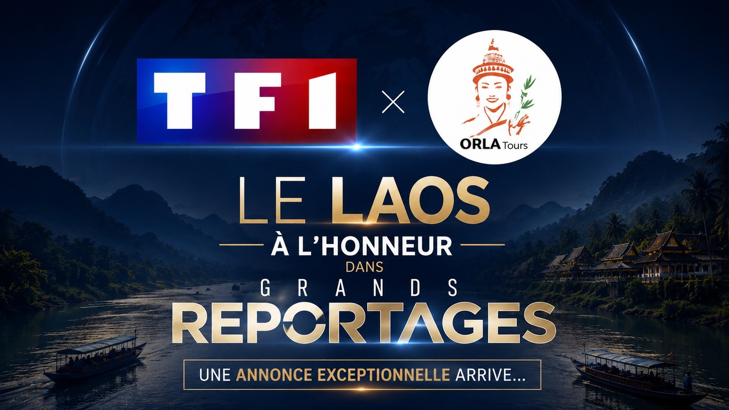 🎥 TF1 et ORLA Tours unissent leurs expertises pour mettre le Laos à l'honneur dans « Grands Reportages » 🇱🇦
Une immense fierté pour notre équipe 🙏
Pour un futur numéro de la célèbre émission « Grands Reportages », TF1 a choisi de s'appuyer sur ORLA Tours, spécialiste du voyage sur mesure au Laos et référence francophone dans la destination, pour faire découvrir le pays à travers l'aventure vécue par l'un de nos groupes de voyageurs.
🚨 Nous recherchons un groupe de voyageurs (pas de solo) souhaitant déjà voyager au Laos par le biais d'une agence locale entre juillet et novembre 2026. Une occasion rare de vivre une expérience authentique et de participer à la réalisation d’un documentaire consacré au Laos.
✈️ Pendant votre voyage, vous serez accompagnés par un grand reporter de TF1 qui réalisera un documentaire immersif, depuis la préparation de votre projet en France jusqu'à votre découverte du Laos (un seul journaliste-caméraman vous accompagnera afin de préserver l'authenticité du voyage).
✨ Imaginez :
- Découvrir un Laos unique et hors des sentiers battus lors de votre voyage.
- Participer à un reportage diffusé sur la 1ère chaîne de télévision française.
- Garder des souvenirs filmés de votre aventure par un professionnel.
- Vivre une expérience que très peu de voyageurs auront la chance de connaître.
💵 Les conditions :
➡️ Vous payez votre voyage (vol compris) au prix habituel.
➡️ Nous payons toute la logistique supplémentaire liée au tournage.
➡️ Voyage 100 % sur mesure.
➡️ Un seul groupe sera sélectionné.
⚠️ Nous avons seulement deux semaines pour sélectionner les voyageurs qui participeront à cette aventure.
📩 Vous êtes intéressé, rendez-vous sur notre formulaire de contact : https://www.offroadlaosaventures.fr/contact-orla-tours
Partager cette publication autour de vous. Le groupe que nous recherchons se trouve peut-être parmi vos proches. Qui sait
🤔... ce pourrait être vous qui ferez découvrir le Laos à plusieurs millions de téléspectateurs.
#ORLATours #TF1 #GrandsReportages #Laos #VoyageSurMesure #LuangPrabang #Mekong #VoyageExceptionnel