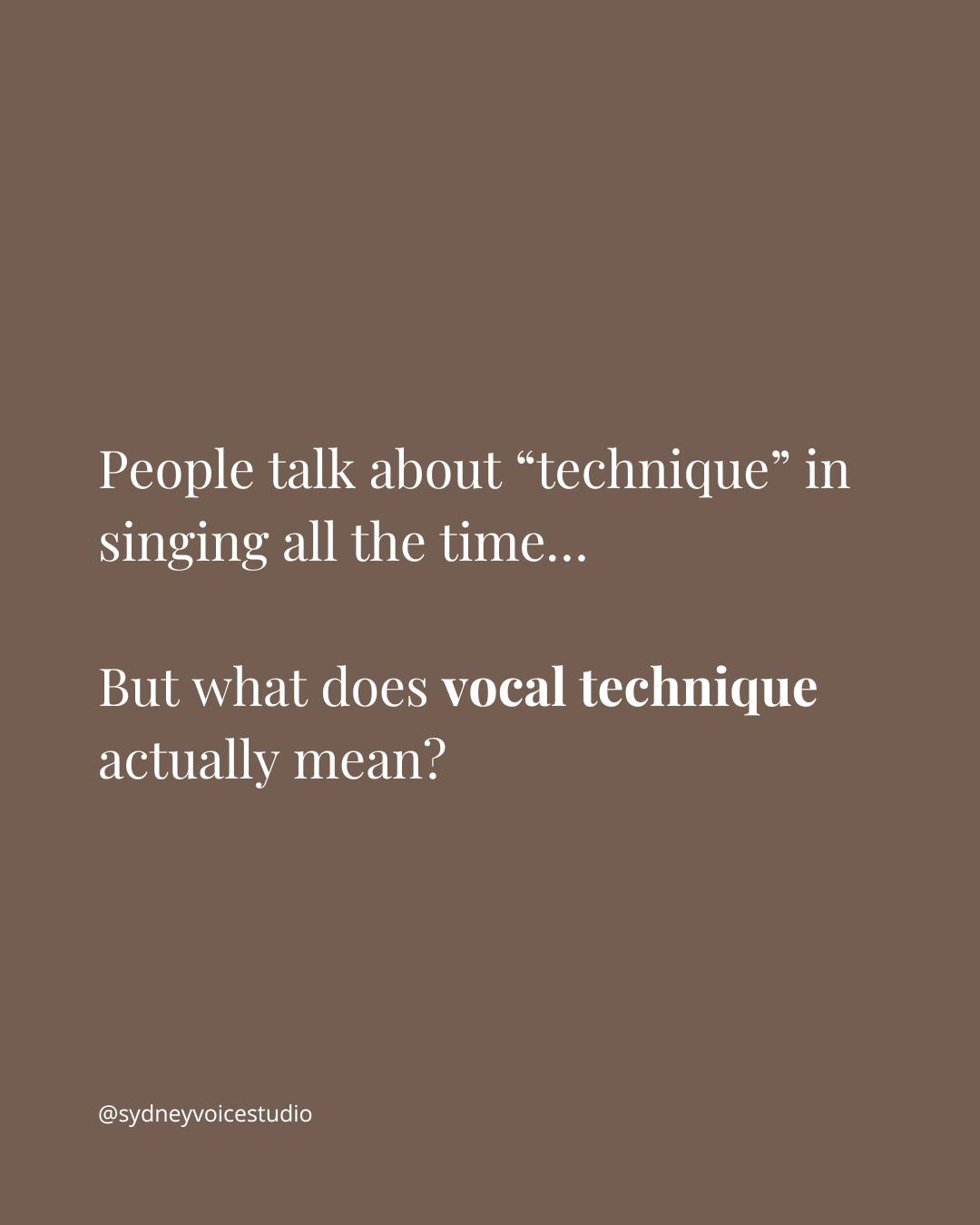 Everyone talks about vocal technique... but what does it actually mean? đ¤
Well first of all, it isn't about sounding "trained", and certainly not robotic. It's about understanding how your voice works. It's learning what the edges are of your potential, capability and your vocal 'mechanism' or instrument, so you can use it freely, confidently, and without strain.
It involves the study of areas like: The Breath. Posture. Resonance. Pitch. Tone. All of it working together.
And it sometimes makes beginners a little hesitant, but, the reality is, it also is what makes singing so very accessible...because you already have all the puzzle pieces in you to craft a beautiful singing voice.
If you are an Adult Beginner, our Singing for Adult Beginners course breaks it all down in a way that actually makes sense.
If this reaches you, use the code 50off for 50% off discount on us!
We hope to see you in the course:
www.sydneyvoicestudio.com.au/adults (or link in bio)
