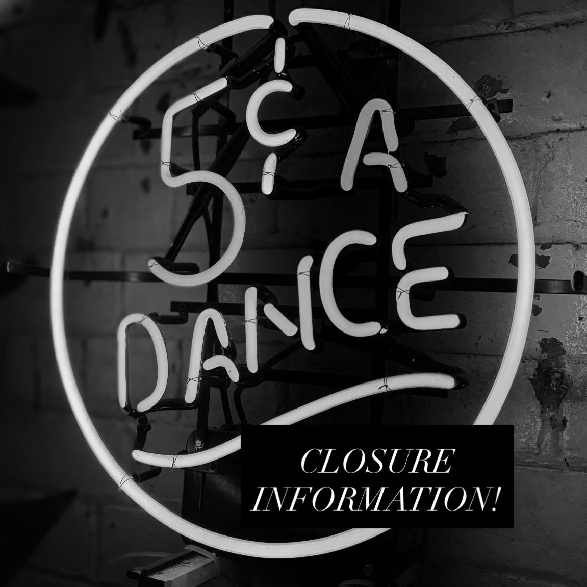 🚨Private Hire Notice🚨
Please note that we are closed tomorrow for a private hire event.
We sincerely apologise for any inconvenience this may cause and appreciate your understanding.
We’ll be back to normal service on Sunday and look forward to welcoming you then! 🍸✨
Thank you for your continued support.