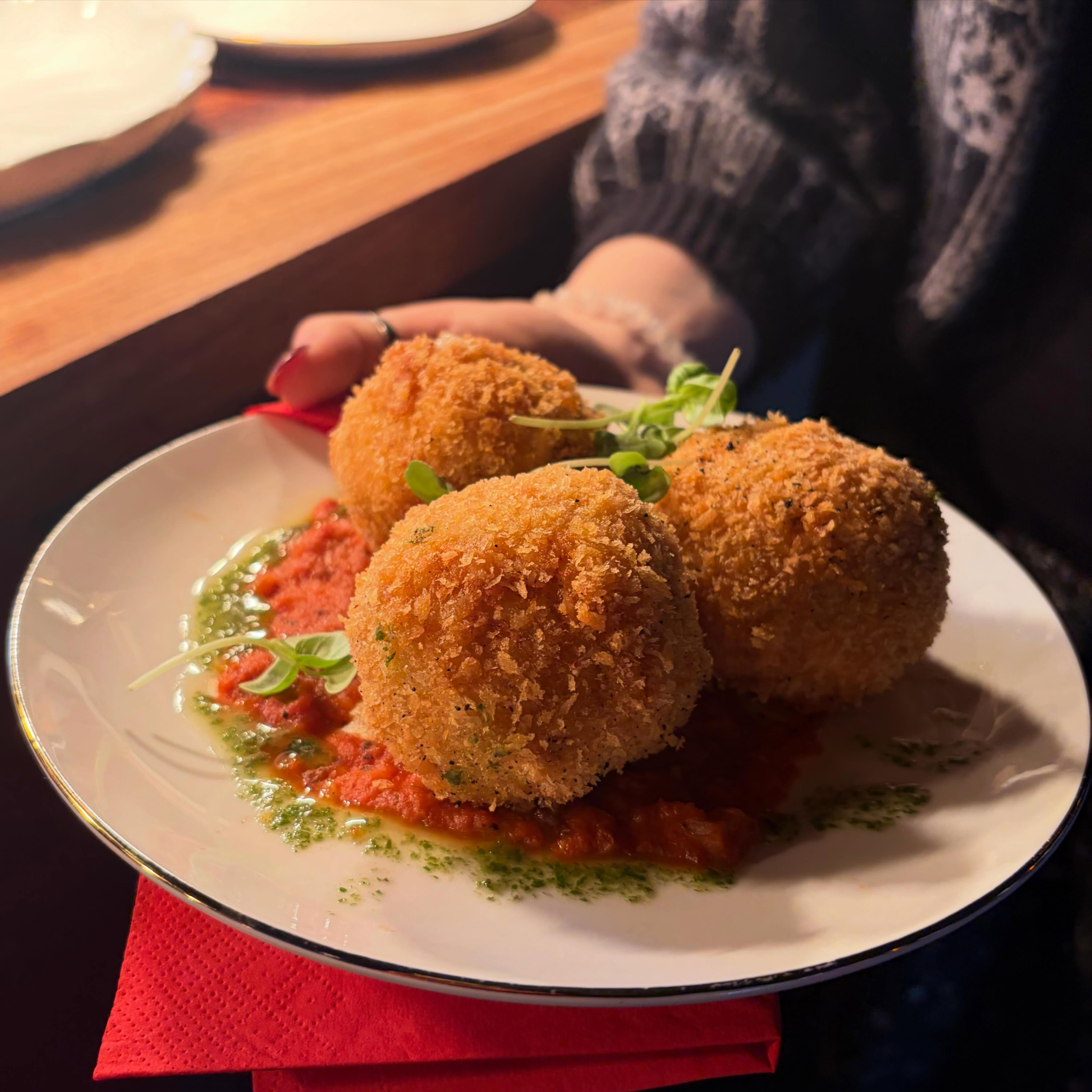 Josh’s Butternut Squash Arancini
Josh will be whipping up a new special every Tuesday…
Keep your eyes peeled for next weeks 👀