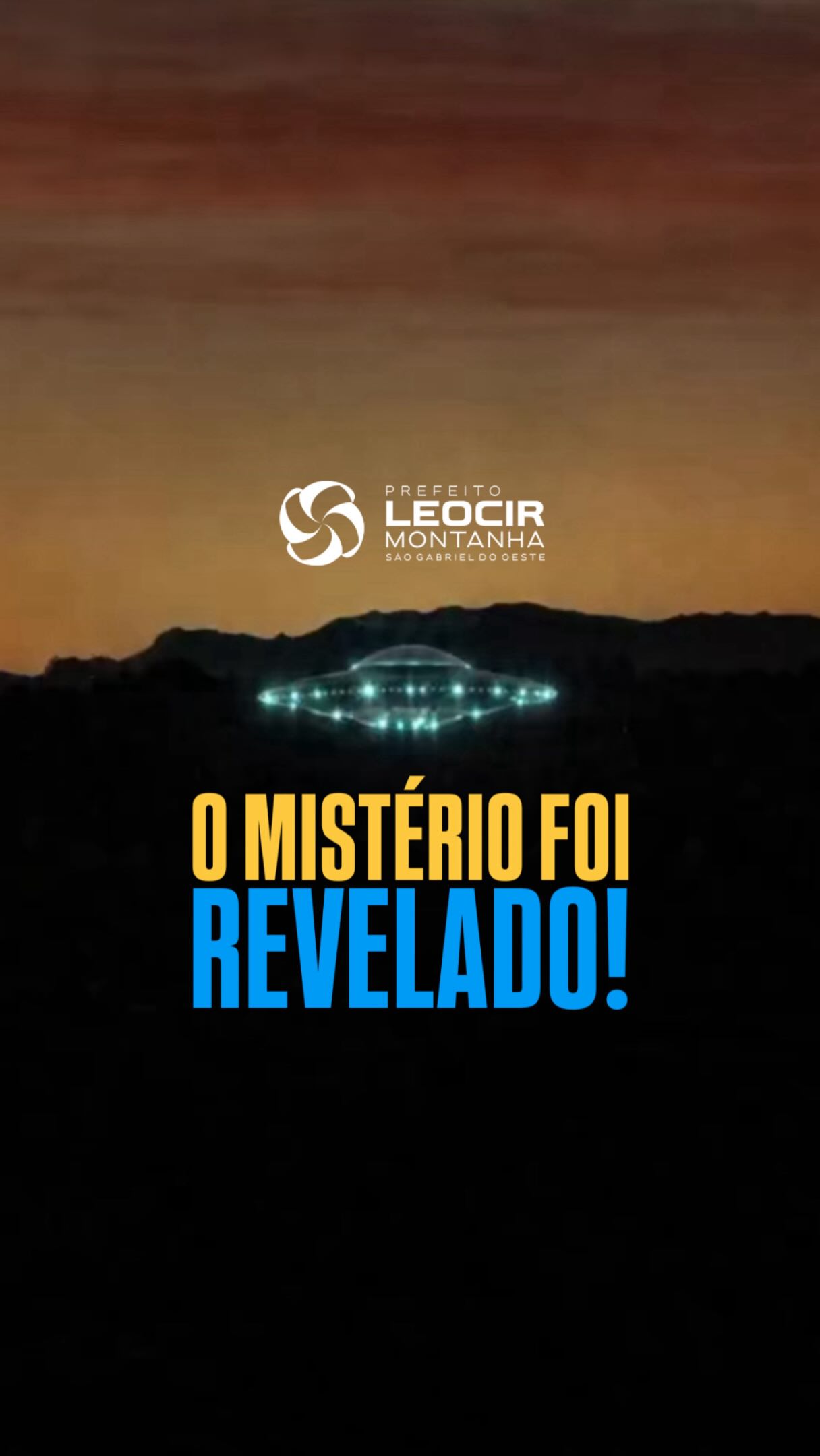 Pra quem não viu ainda, tá aí o fim do mistério sobre o OVNI…
É isso mesmo! Nada de ET, é a revitalização do nosso Ginásio do Centro que ficou maravilhosa, inovadora e um marco histórico para nossa cidade, nossa população merece! ⚽️🏐🧑🩰