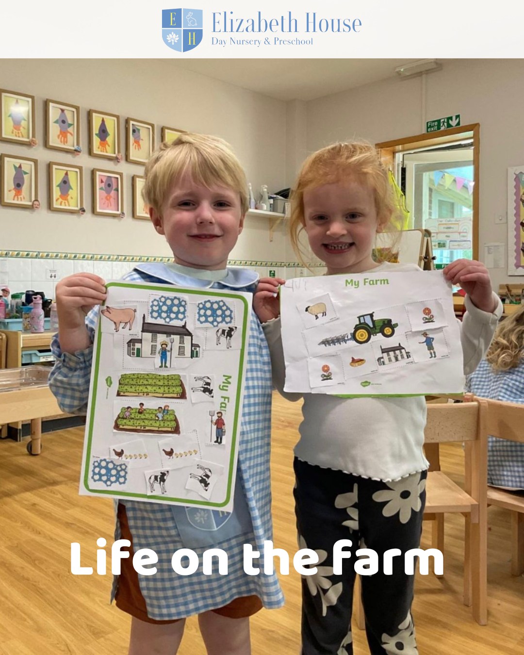 Thereโs been lots of farmyard fun in preschool recently! The children have enjoyed exploring life on the farm through stories, role play and creative activities inspired by animals and the countryside. ๐๐พ
Itโs been lovely to see so many thoughtful conversations and imaginative ideas during play. ๐
#preschool #elizabethhousenursery #nursery #earlyyears #eyfs #wallingford #oxfordshire #imaginativeplay #learningthroughplay