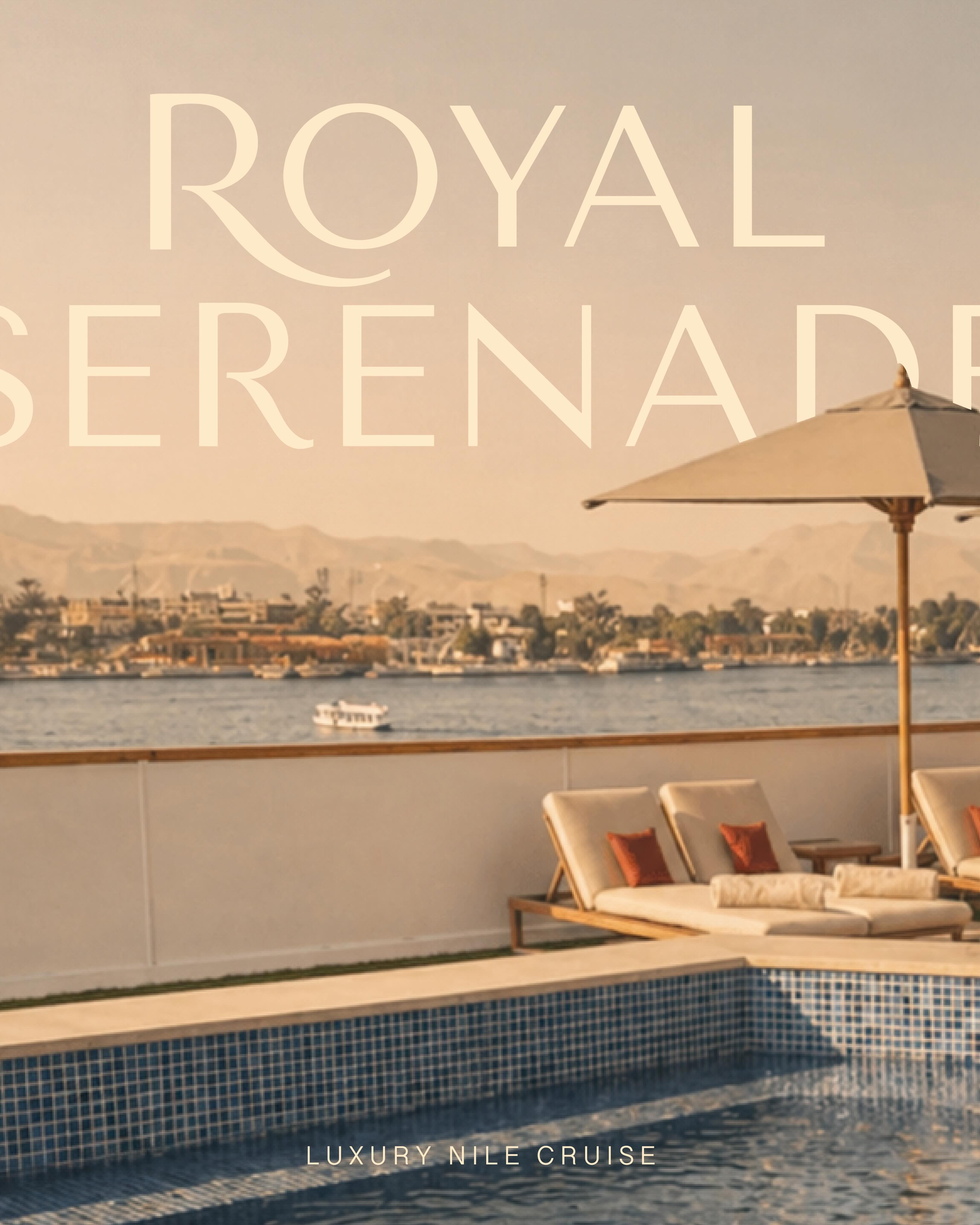 Crafted for @msroyalserenade , a branding experience designed with meticulous detail to mirror the elegance of life on the Nile. From refined finishes to timeless visual elements, every touchpoint was created to embody the sophistication, exclusivity, and serenity behind a truly luxurious journey.
.
Check the full Branding at our website www.whiteyard.co