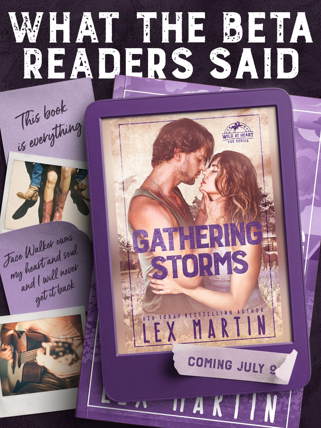 Ahhh the beta readers made me so emotional over this one. 🥹💜
I can’t wait for you to meet Jace and Rory in Gathering Storms on July 9!
💜 marriage of convenience
💜 single dad
💜 cowboy country singer
💜 forced proximity
💜 romantic suspense
💜 small town romance
💜 opposites attract
ARC signups over at @greyspromo and @theauthor.agency
#smalltownromance #cowboyromance #tbr #marriageofconvenience #singledadromance