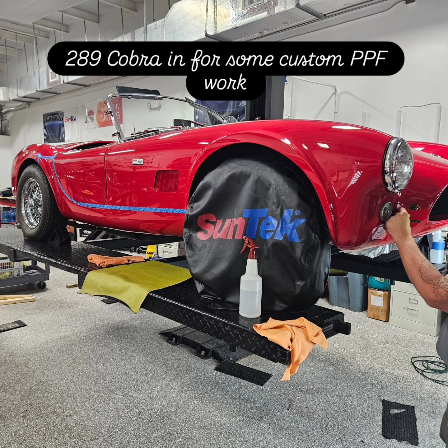 Today's project: A stunning 289 Cobra receiving custom-fit PPF protection at Zen Auto Concepts.
Timeless performance deserves next-level protection.