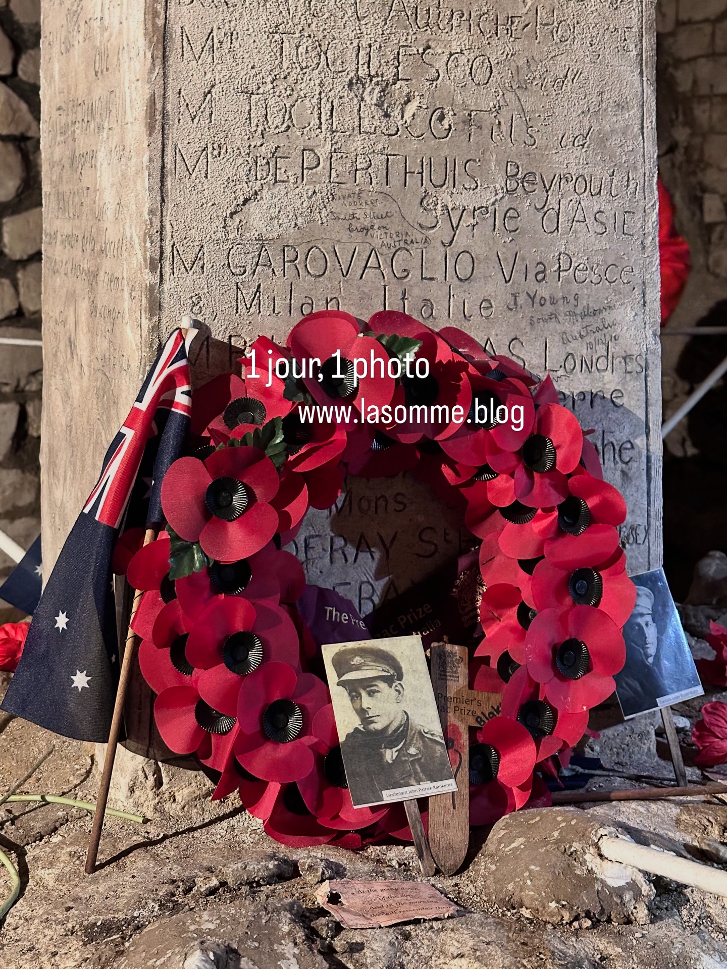 Une cité souterraine où des soldats en permission venaient oublier lq guerre à 30 mètres sous terre. www.lasomme.blog