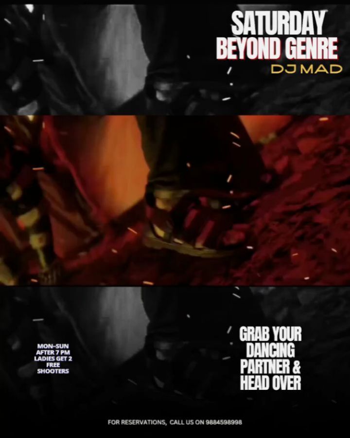 On Saturdays, we go beyond the genre! Grab that dancing partner and head over!
