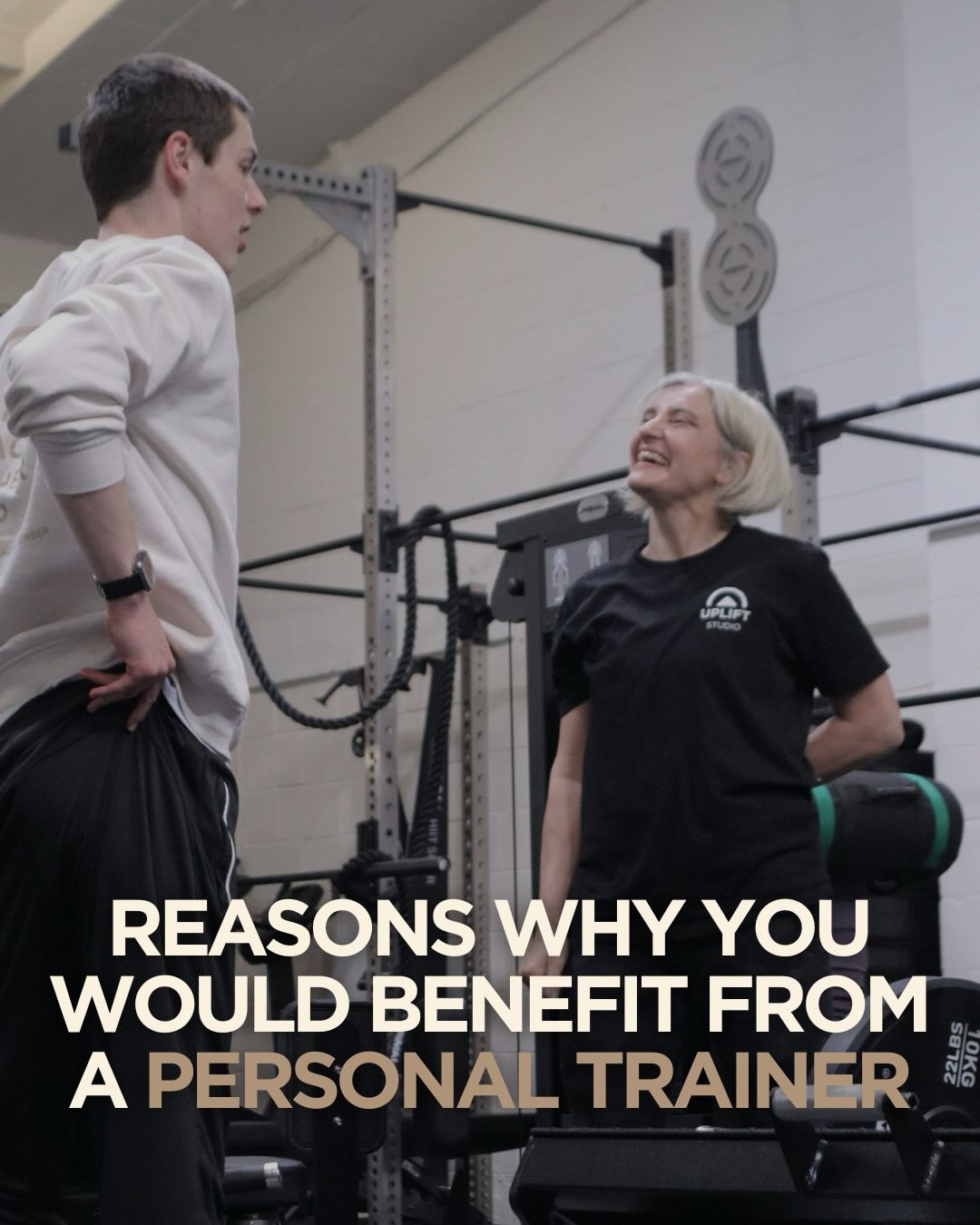 Reasons why you would benefit from a personal trainer
1) Planned training
A personal trainer provides a structured training plan tailored to your goals, fitness level and experience.
2) Nutrition
Nutrition is just as important as exercise when it comes to achieving your fitness goals.
3) Accountability
A personal trainer provides accountability to help you stay consistent and committed to your fitness goals.
#personaltraining #personaltrainer #pt #gymcoach #fitnesscoaching