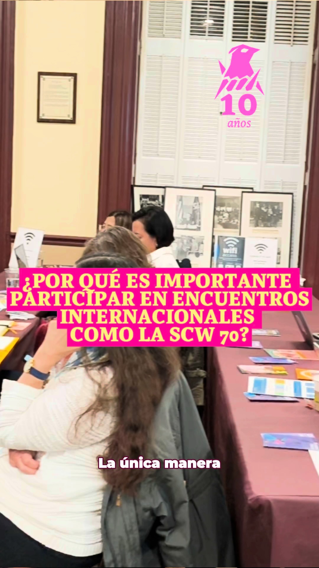 🌎 ¿Por qué son importantes los eventos paralelos en la CSW de ONU y para qué puede servir el multilateralismo?
Romina Canessa reflexiona sobre cómo estos espacios permiten visibilizar temas que suelen quedar fuera de las agendas públicas, como la situación de las mujeres privadas de libertad, conectando experiencias locales con debates globales sobre derechos humanos y género.
El multilateralismo también se construye desde la sociedad civil: generando alianzas, compartiendo aprendizajes e impulsando cambios que trascienden fronteras. Gracias a @vancecenternyc por contribuir a abrir estos espacios de diálogo e incidencia.
#CSW70 #ONU #DerechosHumanos
