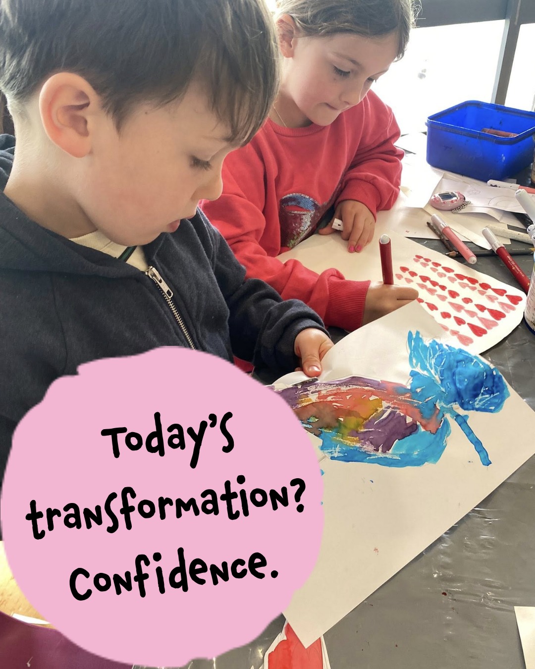 Today’s transformation?
Confidence.
It’s incredible what happens when a child sits down with a blank page…
and slowly begins to trust their own ideas, their own choices, their own imagination.
This is why we do what we do —
because every brushstroke builds something deeper inside them.
And we’re so excited to share that our July Holiday Program is officially open for booking!
7 locations across Auckland.
Endless creativity, growth, and confidence-building moments just like this one.
Spaces are already filling — fast.
If you want your child to experience creativity that strengthens who they are (not just keeps them busy)…
now’s the time to jump in.
✨ Limited spots.
Let’s make these holidays transformational.
Link to book in bio