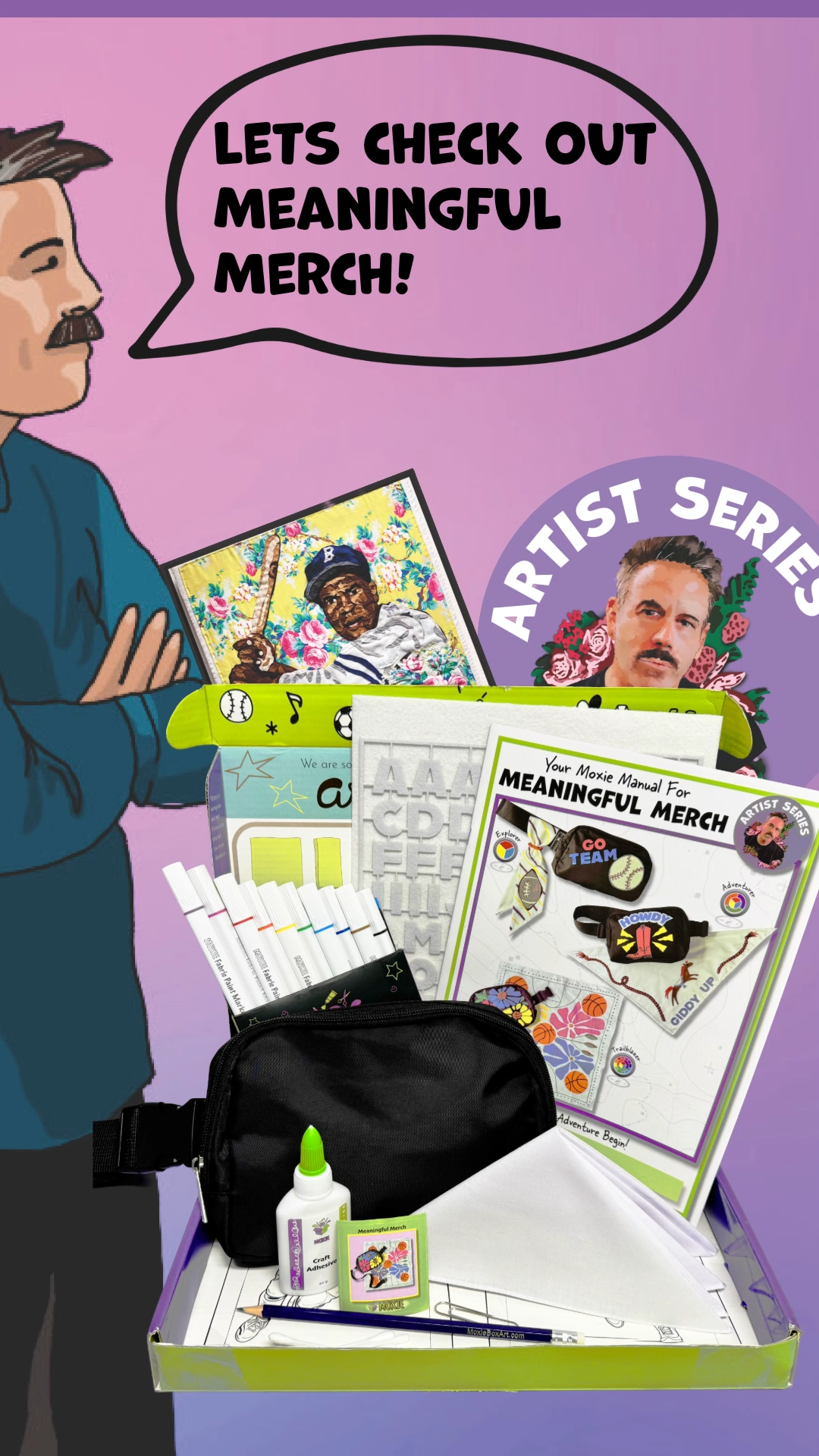 Unleash your creativity
Join us for an inspiring experience with the amazing artist Billy Kheel in the Meaningful Merch art box! Discover how his unique perspective can elevate your artistic journey ๐จโจ
#BillyKheelArt #MeaningfulMerch #Moxiebox