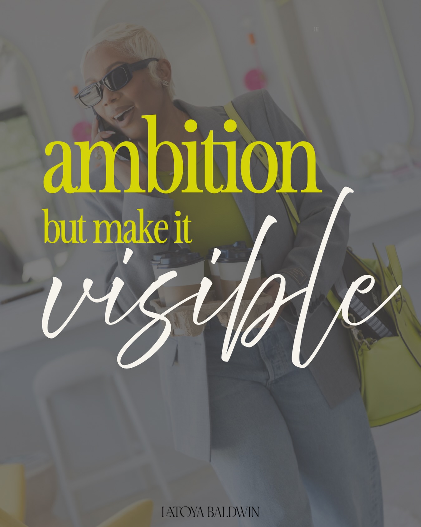 the work was always good enough.
but excellence in the dark doesn’t get promoted. it gets overlooked.
invisible excellence is still invisible.
because if no one connects your name to the value you create, your impact stays hidden behind the work.
this is for the women who are tired of being the best kept secret in the building.
so we stop waiting to get noticed. we name what we built. we take up space in the rooms that matter.
we make the work visible.