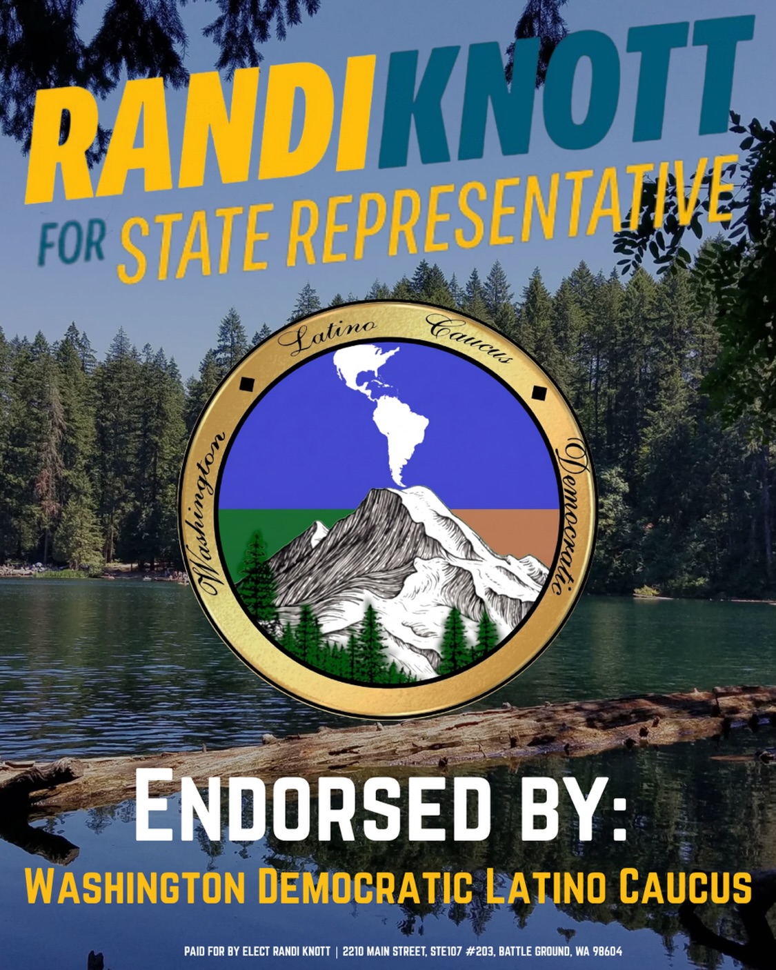 ¡Muchísimas gracias al Washington Democratic Latino Caucus por su respaldo en esta elección! 🌟 Juntos, estamos construyendo un futuro más inclusivo y equitativo para todas nuestras comunidades. ¡Vamos! #EmpoweringLatinoCommunities #SiSePuede
Huge thanks to the Washington Democratic Latino Caucus for endorsing Randi! 🌟 Together, we are building a more inclusive, equitable future for all our communities. Let’s win this!