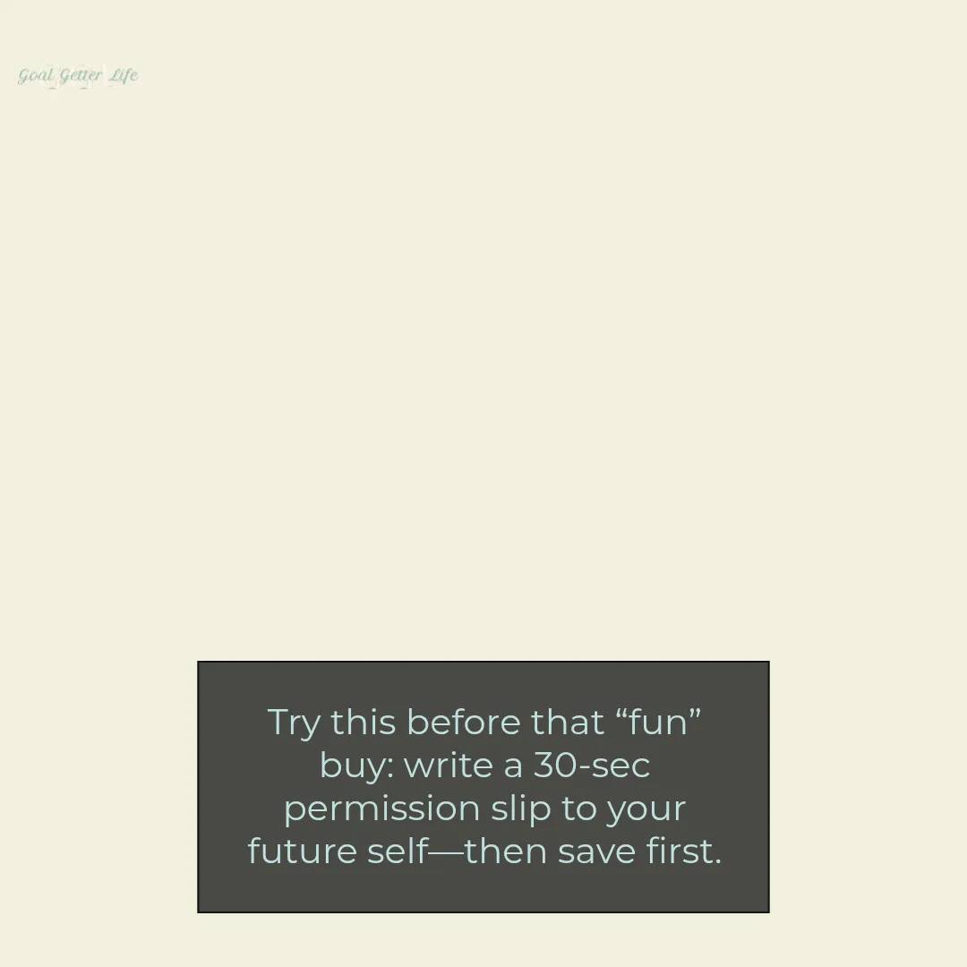 Ever buy something fun and feel guilty 10 minutes later? 😬
We use the “permission slip” system to keep your future self first.
Before you buy anything fun:
1) Write a 30-second note to your future self: what you’re protecting (rent buffer, emergency fund, freedom).
2) Set that savings amount first.
3) Spend only from what’s left after you’ve kept your promise.
Mess up once? You’re not behind—you’re learning.
We adjust, we restart, and we do it with kindness. 💛
Want to try it this week? Comment “PERMISSION” and we’ll share a starter note you can copy.
Subscribe to our newsletter for uplifting insights
#GrowthMindset #IntentionalLiving #BudgetingTips #FutureSelf #FinancialWellbeing