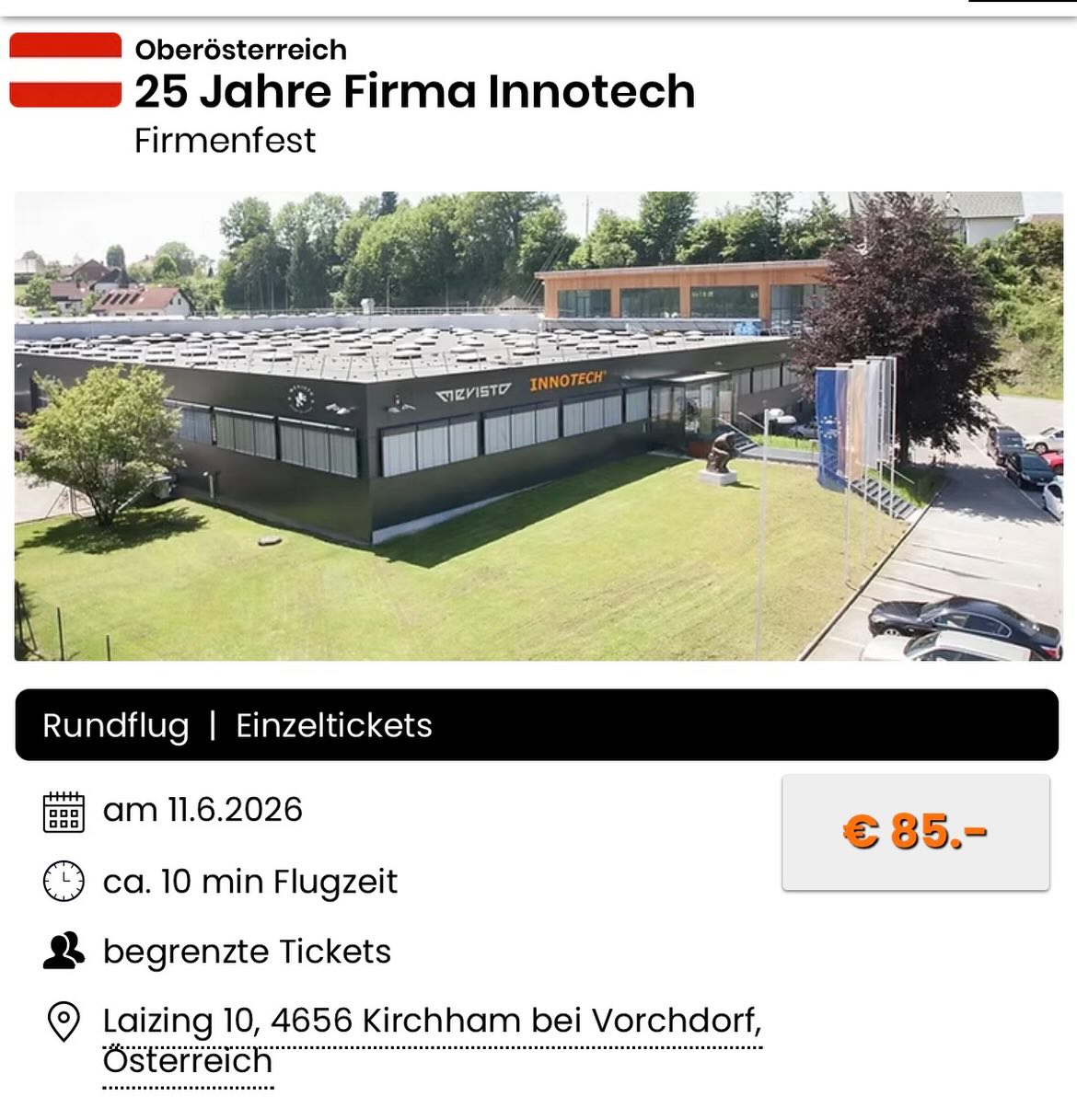 🚁 Ein besonderes Highlight bei der 25-Jahr-Feier von Innotech in Kirchham: Helikopterrundflüge! #heliflyhelicopterservice #kirchham #rundflug #helikopter #salzkammergut