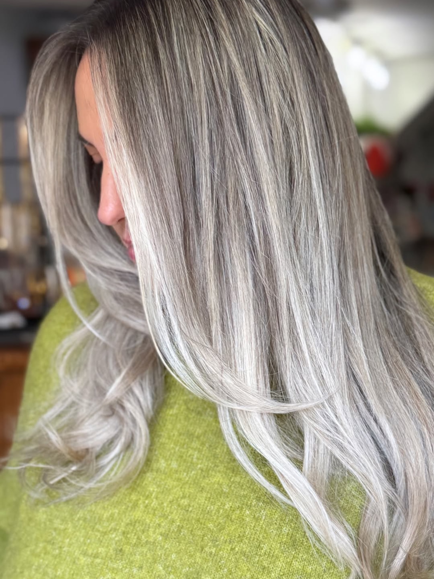SILVER. SEAMLESS. STUNNING
This is what happens when bright blonde meets customized toning and dimensional placement. The result? An icy, high-impact blonde that still feels soft, blended, and wearable.
No harsh lines. No brass. Just clean, luminous blonde with shine from every angle ✨
Every blonde service is customized to your hair goals, maintenance preferences, and hair health because the best blondes are never one-size-fits-all.
Color by Stephanie 🤍 #StephanieAtCiros
Ready for your blonde refresh? DM us “BLONDE” to book your consultation.
#StephanieAtCiros #CirosHairPavilion #NJBlondeSpecialist #IcyBlonde BlondeTransformation DimensionalBlonde CoolBlonde BlondeHairGoals WellaProfessionals NJHairSalon BergenCountyHair HealthyBlondeHair HairTransformation BlondeBalayage LivedInBlonde