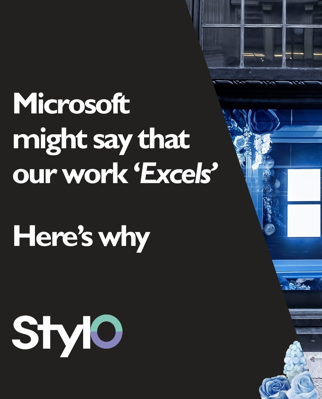 Popups have always offered something different to the public with their temporary nature making them feel exclusive.
Microsoft’s products were beautifully spotlighted with illuminated plinths to give them a high end feel. This collab with Liberty was too mesmerizing not to show off once more🦋
#stylo #popups #experiential #retail #graphics