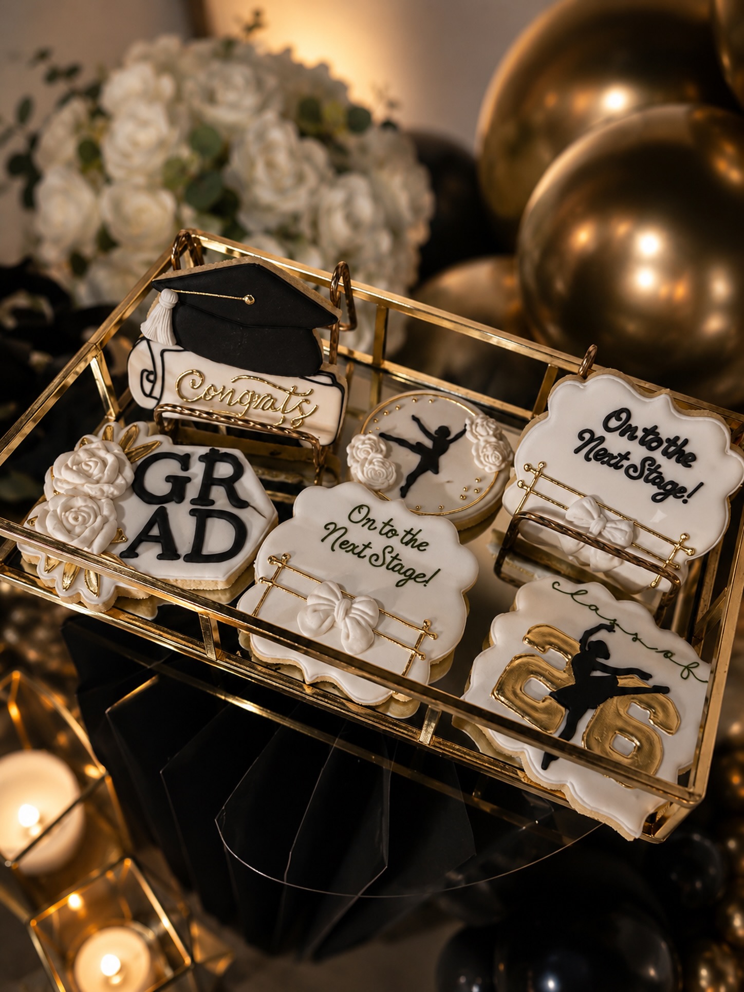 The tassel was worth the hassle. 🎓✨
Here’s to late nights, hard work, big dreams, and even bigger accomplishments. Congratulations to this amazing graduate—we were honored to be part of the celebration! 🖤
#GraduationCookies #ClassOf2026 #GraduationCelebration #SweetDetails #EventDesigner