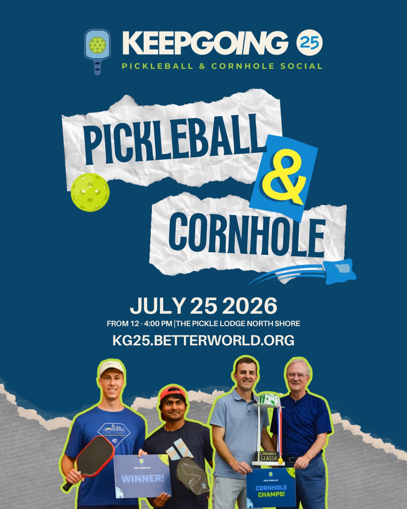 The countdown to July 25th is on! Don’t wait, get your tickets today! 🙌
Visit kg25.betterworld.org or the link in our bio to get your tickets 🎟️