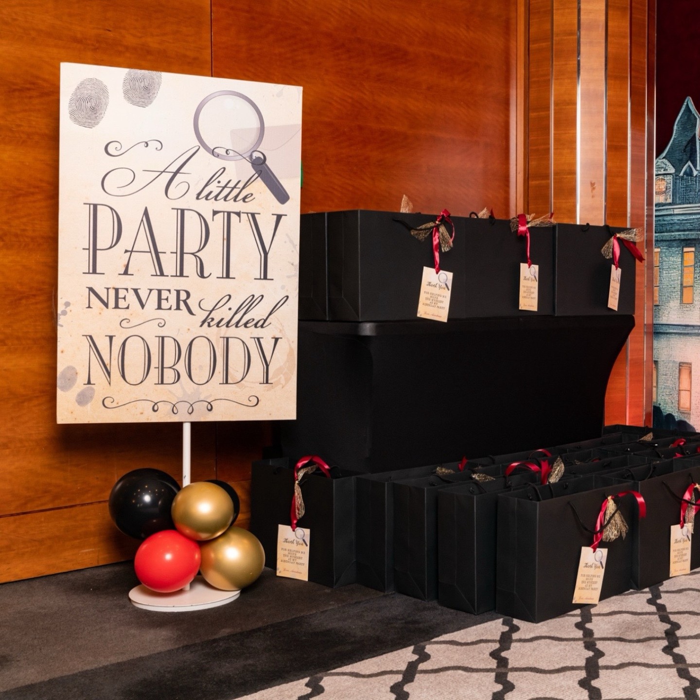 π The Classic Mystery Game Party π
*
*
#themedbirthday #partystyling #partystylinglondon #childrensbirthday #partyplanning #londonkids #londonmums #mysteryparty #cluedoparty #childrenspartylondon #cluedo #murdermysteryparty #detectiveparty #eventdesign #partydecorlondon #birthdaypartyideas #partyplanning #partyplanner #partystyling #birthday #birthdayfun #kidsinlondon #londonkids #birthdaydecor #themedparty #bespokeparty #balloons #immersive