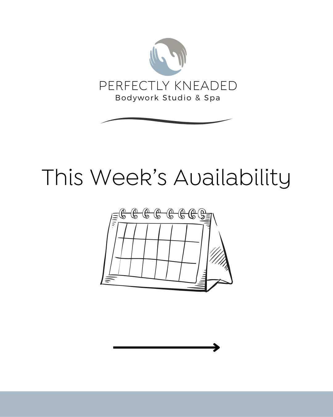 Here's this weeks remaining availability!
Appointments are first come, first served.
💬 Comment “Book” and we’ll DM you a link to reserve your experience.
#perfectlykneadedmassage #perfectlykneaded #bergencountymassagetherapist #ridgewoodmassage