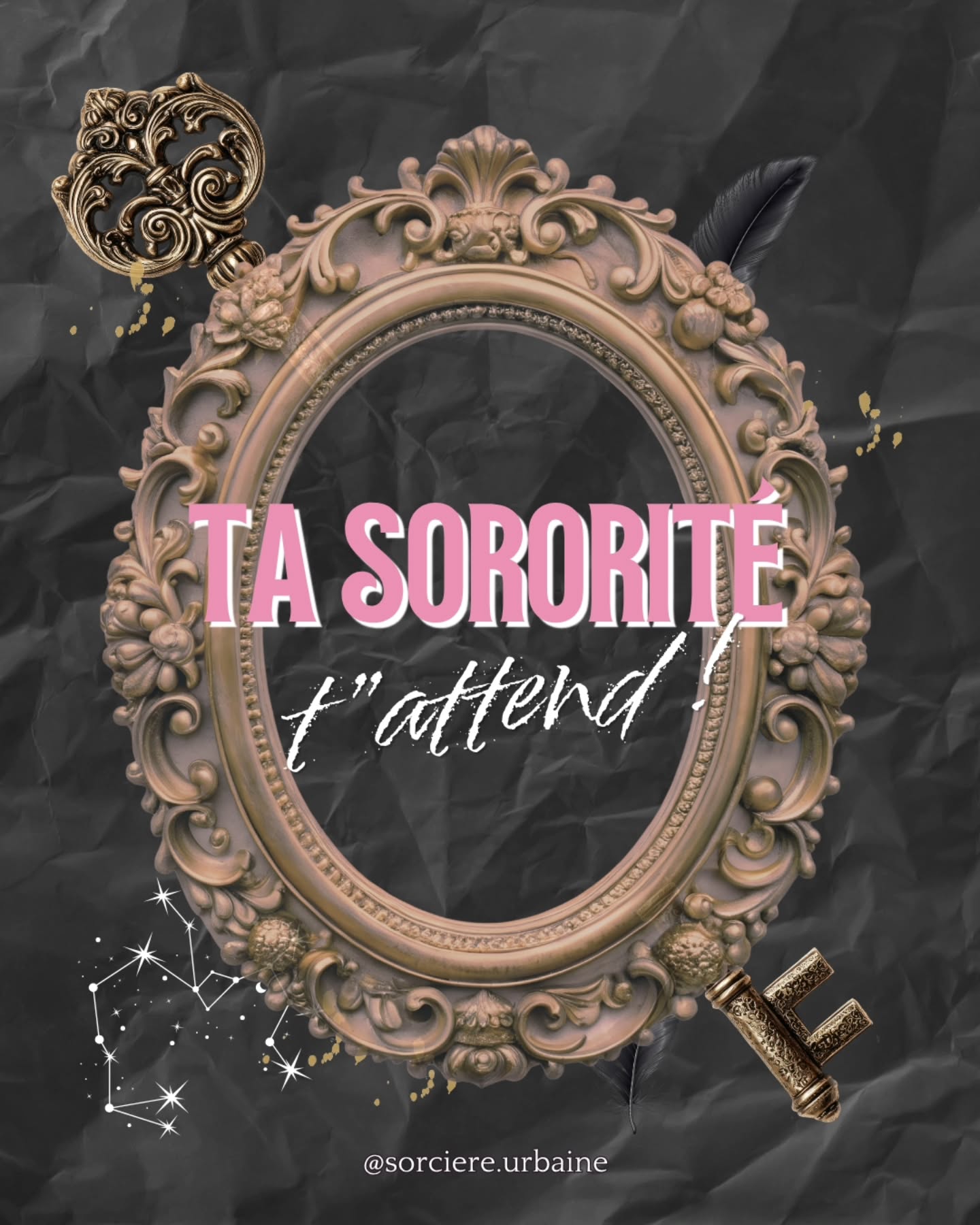 | À chaque élève, sa Sororité 💫🔮|
Dans l'Institut tu auras accès chaque mois à :
🔮Un cours enregistré spécifique à la Sororité intégrée, à visionner quand tu le souhaites
✒️Un journal de tarot avec des exercices, des fiches tarot, des exercices de journaling ou d’autres outils pour te permettre d’assoir tes apprentissages
🕯Une mini vidéo exercice (entre 5 à 20 mns)
💫Un accès à la Bibliothèque des Arcanes, où chaque mois un nouvel ebook sera ajouté en libre consultation
🙌Un cours commun à toutes les Sororités portant sur une autre discipline que le tarot (intuition, astrologie, numérologie, développement personnel,…)
🗝Un accès au groupe de discussion de ta Sororité pour partager entre élèves !
Pour nous rejoindre, suis le lien dans ma bio ⬆️ !