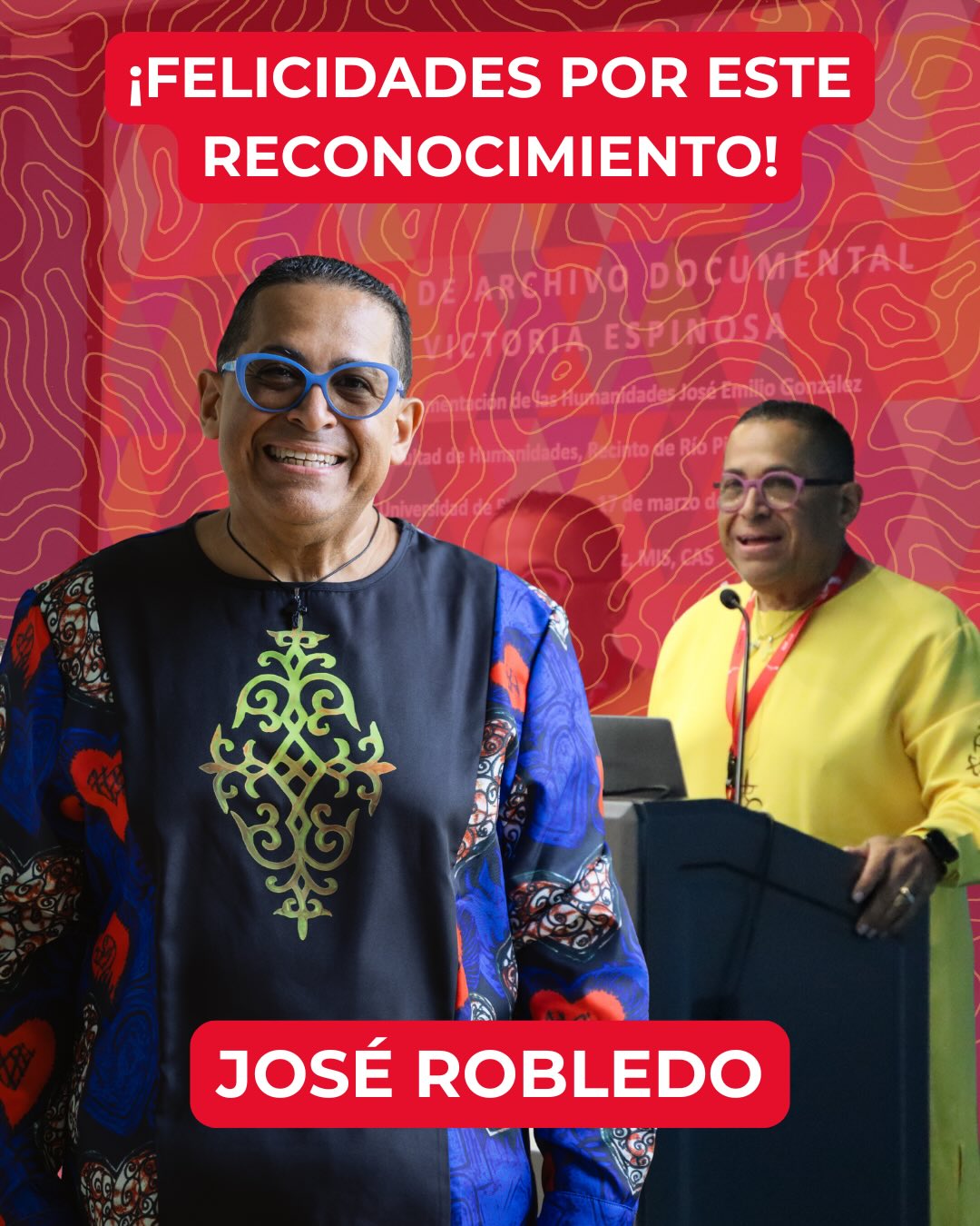 De parte del Centro, queremos felicitar al Dr. José Robledo @joserobledogonzalez por este reconocimiento para la Sala de Archivo Documental Victoria Espinosa (SADVE), que fue seleccionada como recipiente del Premio Albertina Pérez de Rosa 2026.
Este premio, otorgado por la Asociación de Bibliotecas Universitarias de Investigación e Institucionales del Caribe (ACURIL), reconoce proyectos colaborativos y contribuciones sobresalientes en la región del Caribe.
La ceremonia de premiación se llevará a cabo el próximo 11 de junio de 2026 durante la conferencia anual de ACURIL, en el Hotel Caribe Hilton.
🌟 ¡Celebramos con mucho orgullo al Dr. Robledo y a todo el equipo por este merecido reconocimiento! 🌟