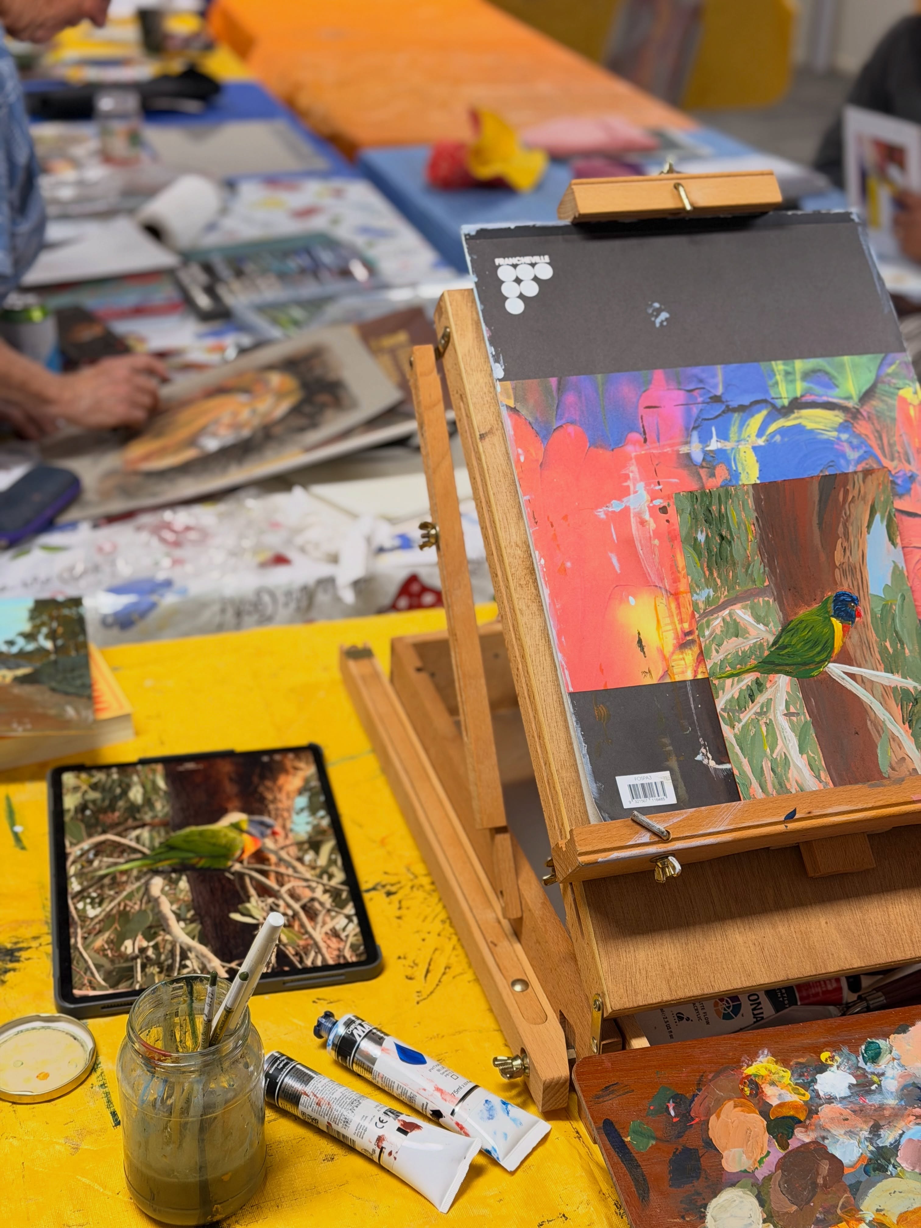 As we take the day off for the public holiday today, here’s a selection of what’s been happening at the Craigieburn Art Group in May.
.
Interested in art but not sure where to start? We’re hosting the Craigieburn Winter Art Workshops in July and August - an opportunity to learn a new skill or polish up your practice in acrylic, watercolours, or printmaking. Visit our website to learn more!