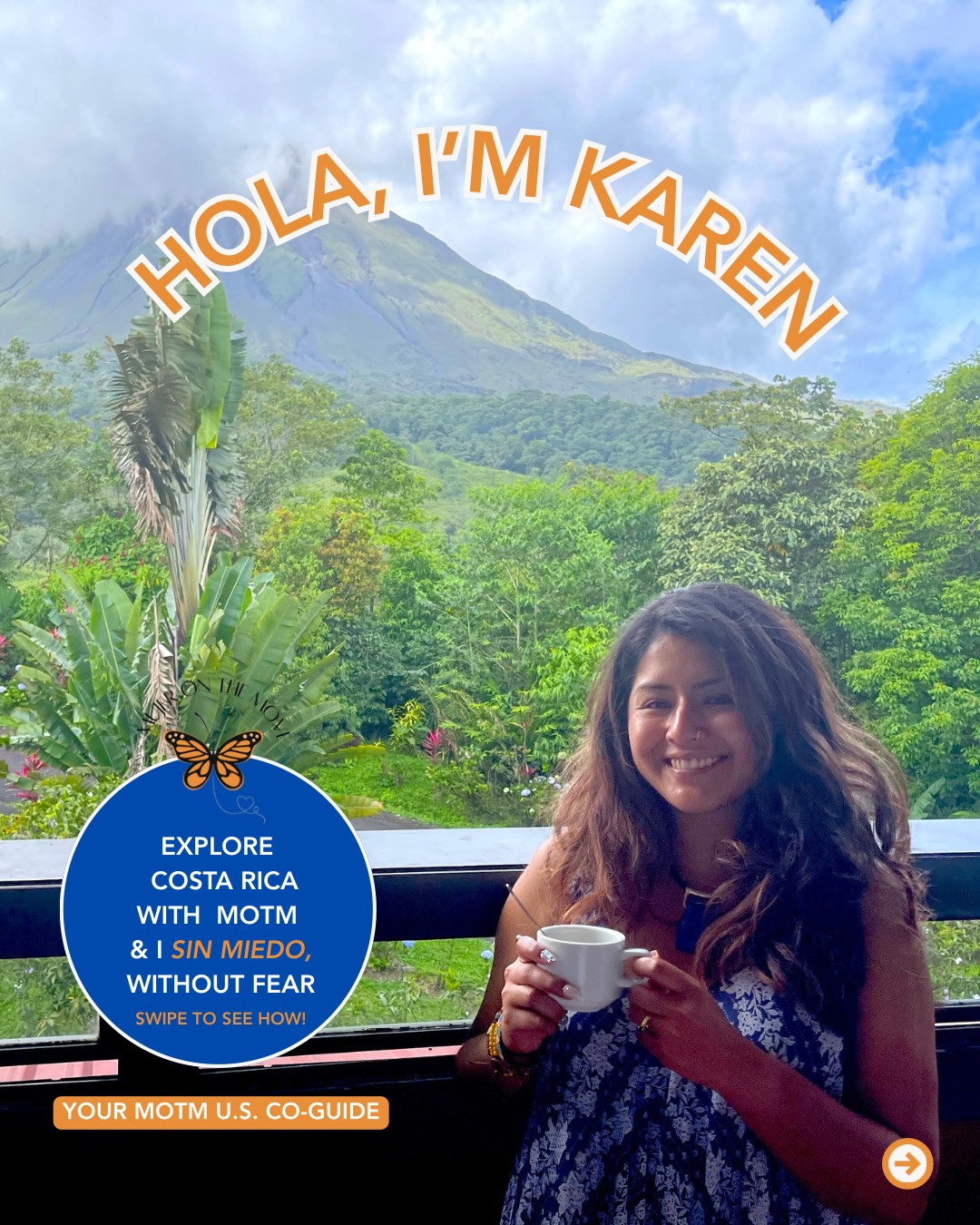 Who guides a MOTM Retreat matters🧡✈️
Meet Karen, your designated U.S. MOTM Co-Guide for our 2026 Costa Rica MOTM Retreat (multi-day group travel aventura) happening Nov. 7-12! 🇨🇷✨
Swipe to learn more about Karen 🦥🧡👉
Travel to Costa Rica (San José & La Fortuna) this 2026 with MOTM & Karen sin miedo, without fear, to rest, unwind, and connect to the natural beauty and essence of Costa Rica’s culture, natural wonders, and its beautiful people. 🦥🍊
Remember that with MOTM, you aren’t going to Latin America (LATAM) alone; you are going with a team that has already paved the way. ✨
We take care of finding safe, caring female guides, vetting local business partners, identifying safe lodging & experiences, so you can focus on the aventuras and conexión with yourself, Aventureras, & the people and culture of Latin America! ✨
🇨🇷🔗✨ RESERVE YOUR SPOT for COSTA RICA for $100 OFF using KAREN’S affiliate link + get an additional $100 OFF from MOTM’s “Early Bird Booking” if you book by June 17th– for a total of $200 OFF! Click the link in our bio (@mujeronthemove).
Spots are limited, don’t miss out on your opportunity to rest & unwind while connecting intentionally to Costa Rica! 🇨🇷
#MujerOnTheMove #CostaRicaTravel #WomensGroupTravel #LatinasWhoTravel #PuraVida