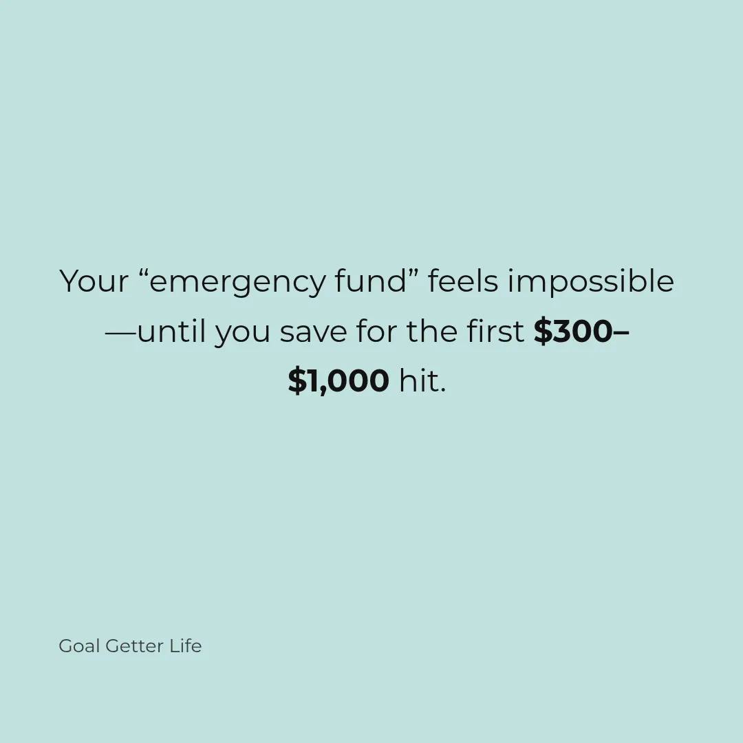 Your emergency plan shouldn’t be “save until you’re perfect.”
“What if it was just enough to handle the first $300–$1,000 hit?” 🙂
Because when life shocks us, we don’t add new debt—we breathe, regroup, and move forward.
Here’s our 10-minute weekly ritual (no spreadsheets required):
1) Auto-transfer: Set up a recurring transfer the same day every week.
2) The “no-spend” swap: Pick one easy category to pause for 7 days (coffee out, delivery, random shopping).
3) Name it: Call it your Tiny Buffer. Seeing it as “safe” changes how you react when something comes up.
If your brain says “we’ll start later,” let’s make later smaller.
Start with $5–$10 this week and build the habit.
Join our community for support and motivation.
#LoanFreeLiving #EmergencyFund #MindsetMatters #IntentionalLiving #PersonalDevelopment #GoalGetterLife