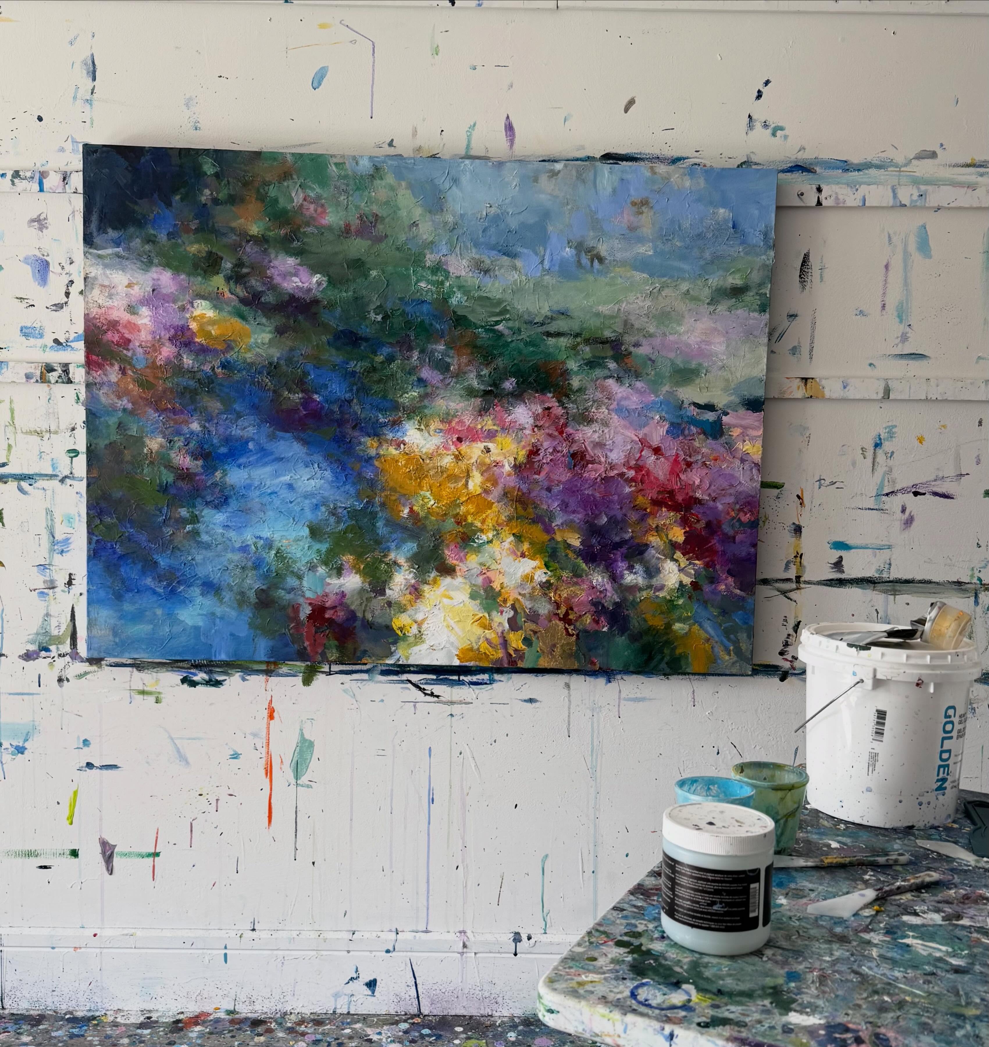 With summer art season just around the corner, I’ve been painting (or thinking about painting) any moment I can get!
I’ve finished a few larger pieces, and still deciding whether to do an online drop or just hold on to them for the market season…
Anyways, here’s one of them!
“Ripples of Light”
36”x48”
.
.
.
#yegarts #canadianart #impressionistart #floralart #albertaartist