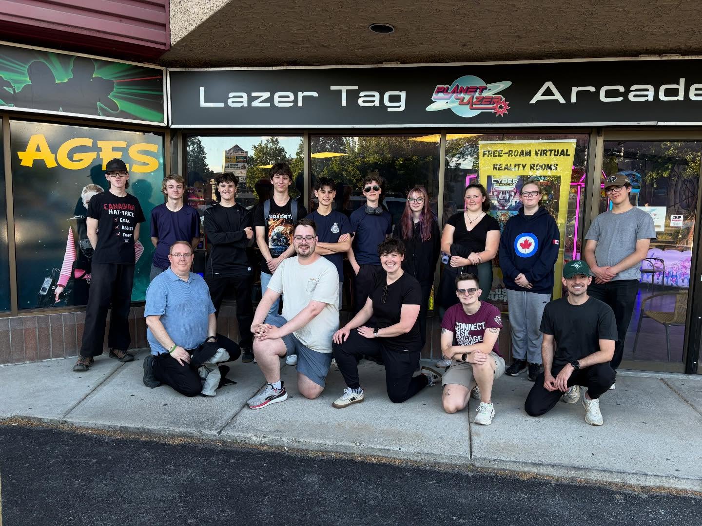 Senior laser tag was a blast 💥