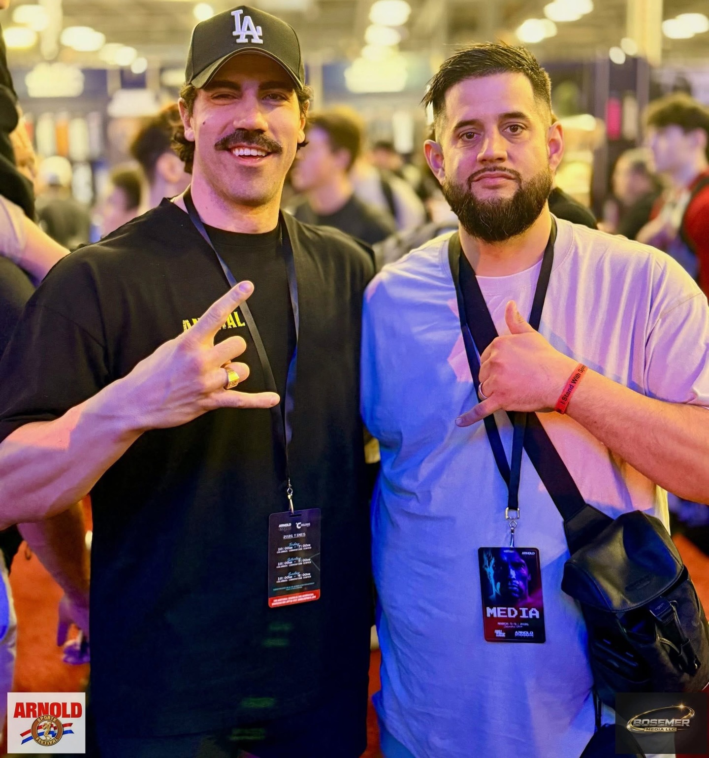 Was great meeting and running into @billylovebaby_ at this years 2026 @arnoldsports festival.
@billylovebaby_ is an awesome dude that’s done things the right way, keep grinding !
@arnoldclassic.official @schwarzenegger