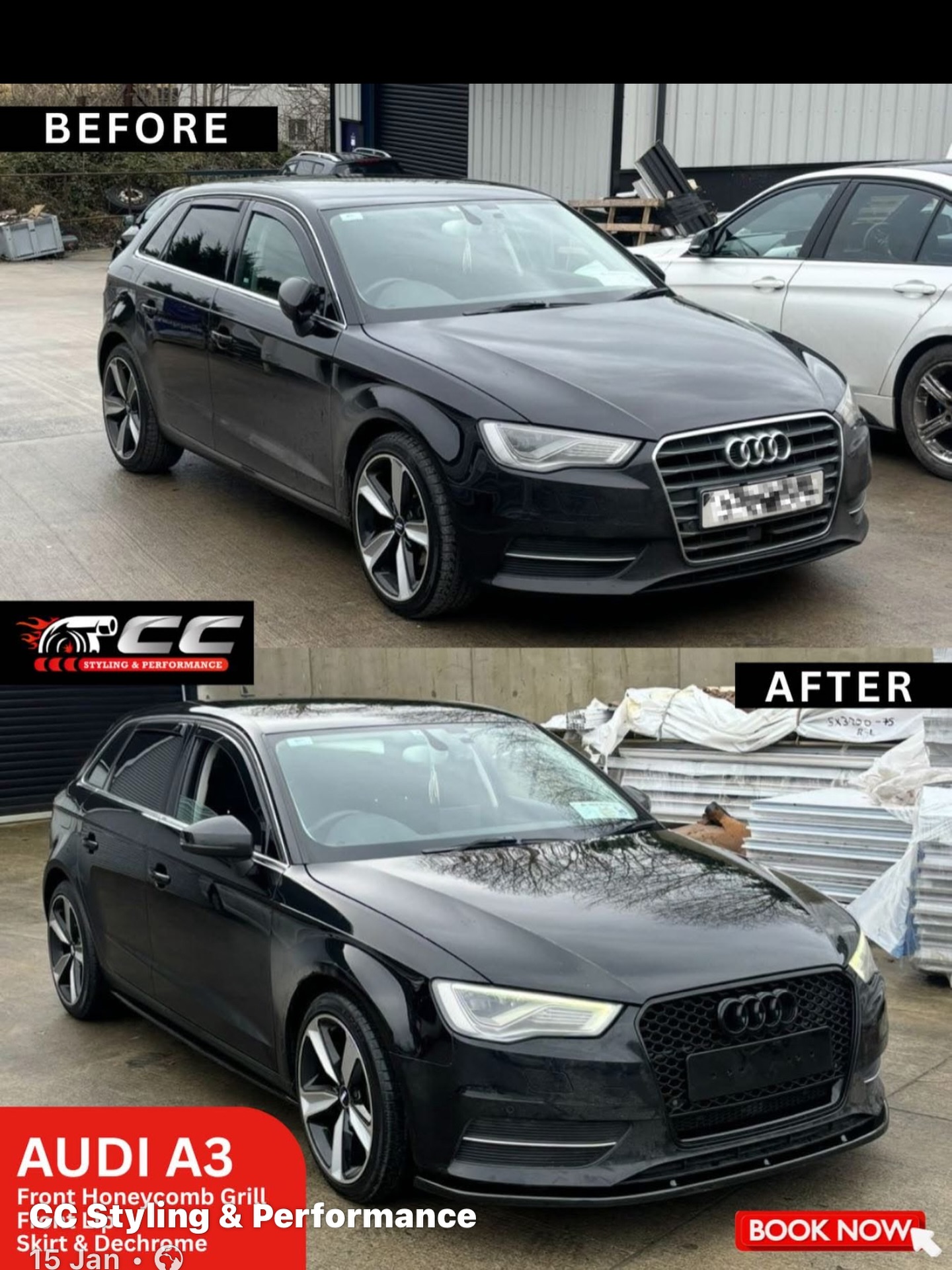 Book your audi in for a transformation today #fyp #ccstyling